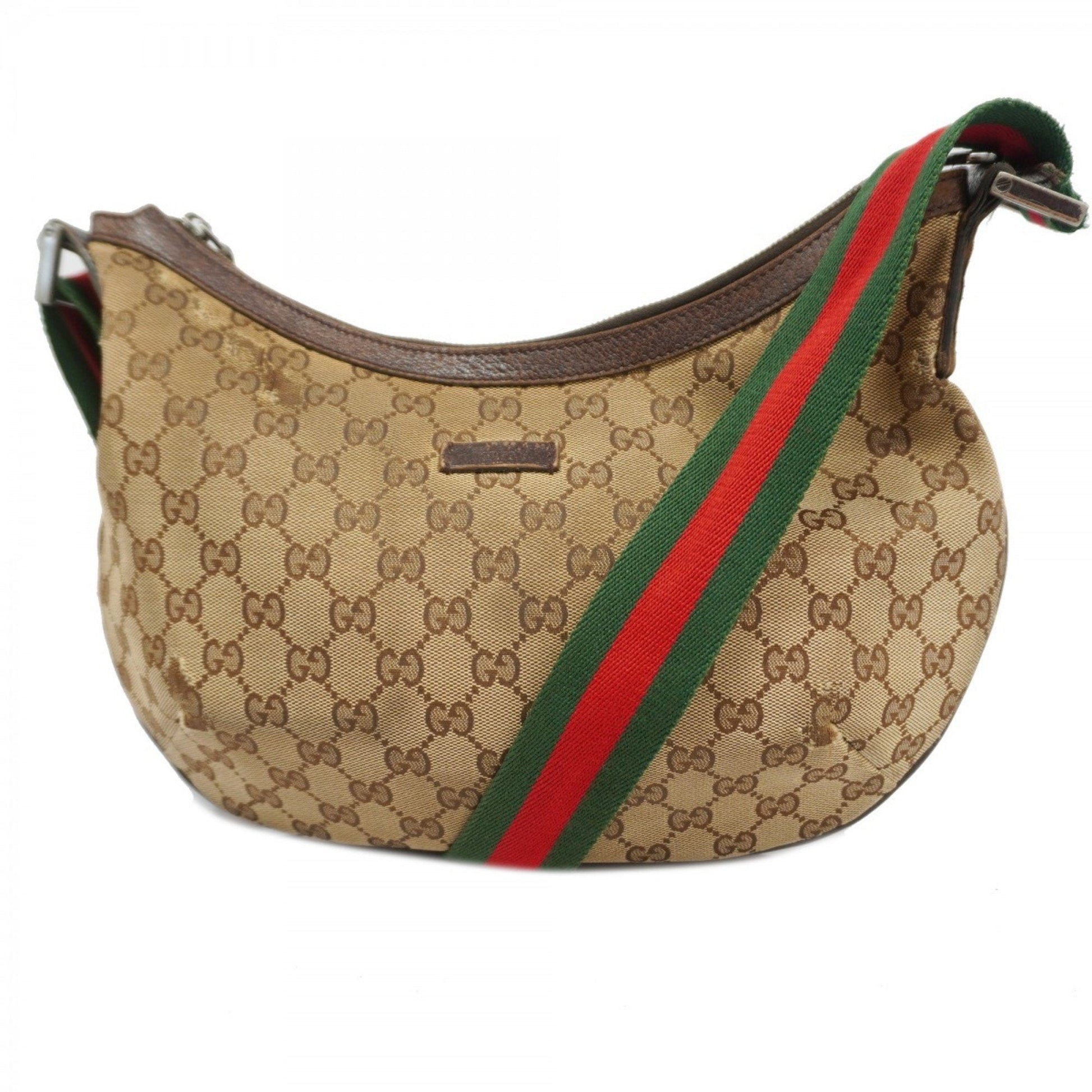 Gucci Canvas Shoulder Bag