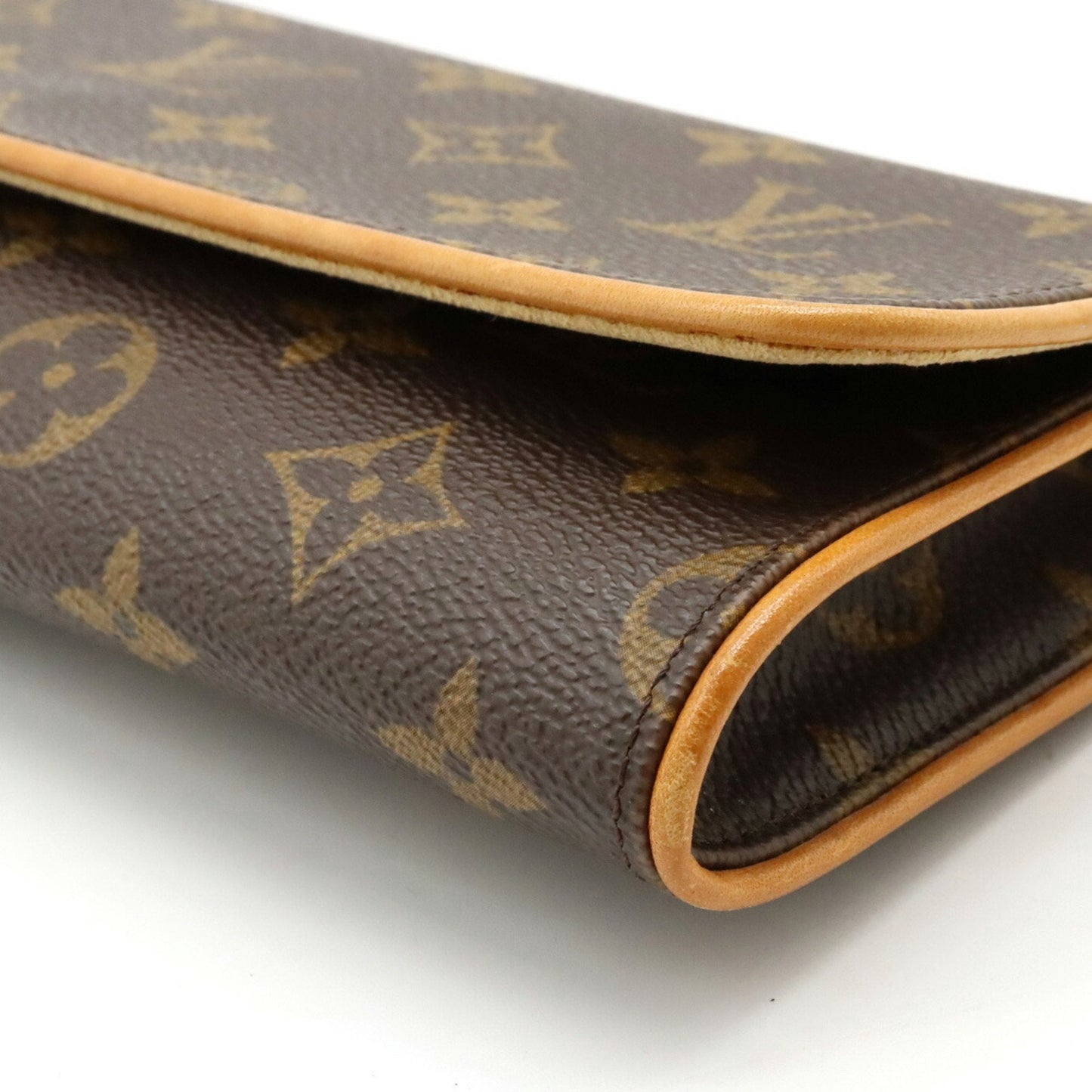 LOUIS VUITTON Monogram Pochette Twin GM Shoulder Bag Clutch M51852