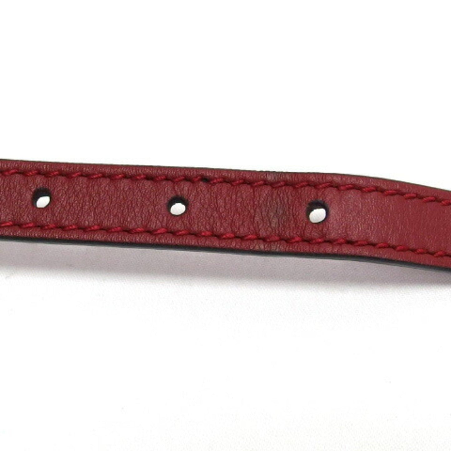 Gucci Red Color Leather Handbag Shoulder Bag ( )
