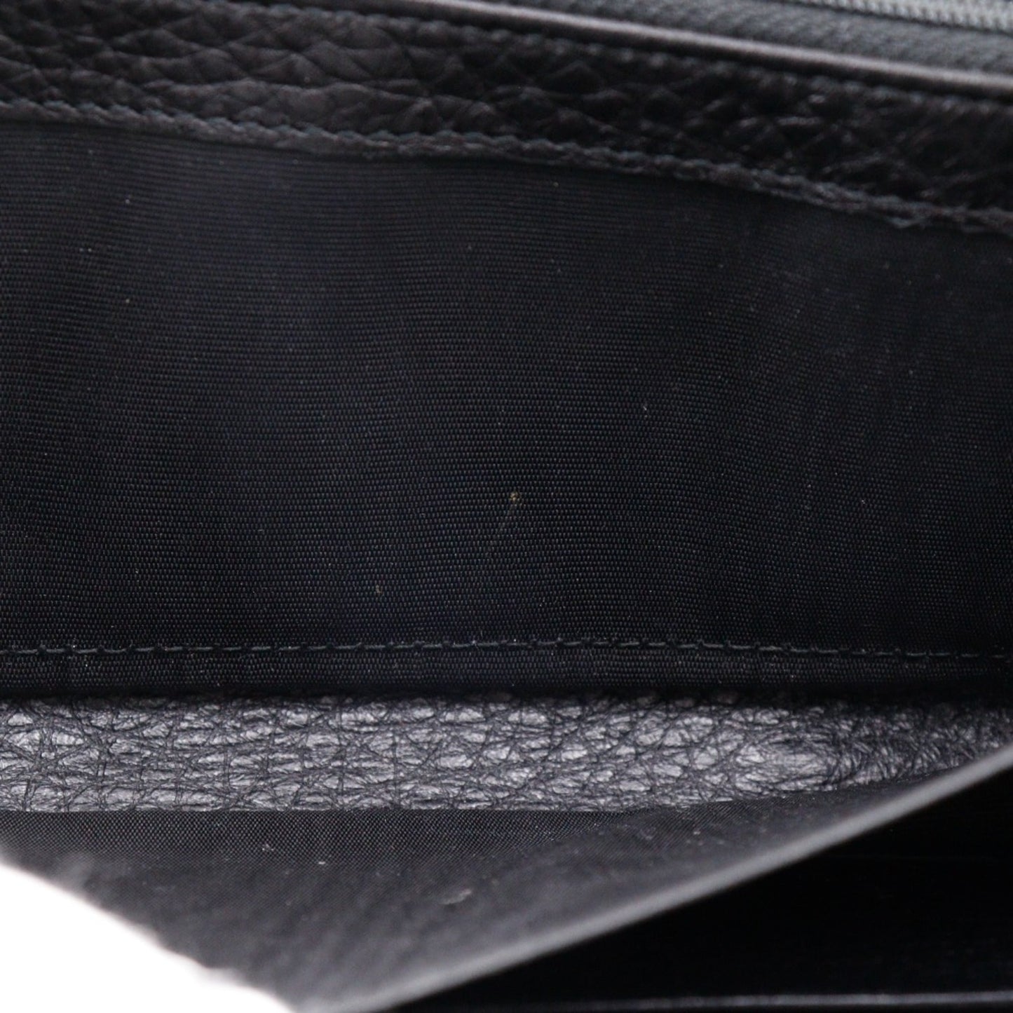 Gucci Black Leather Long Wallet (Bi-Fold) ( )
