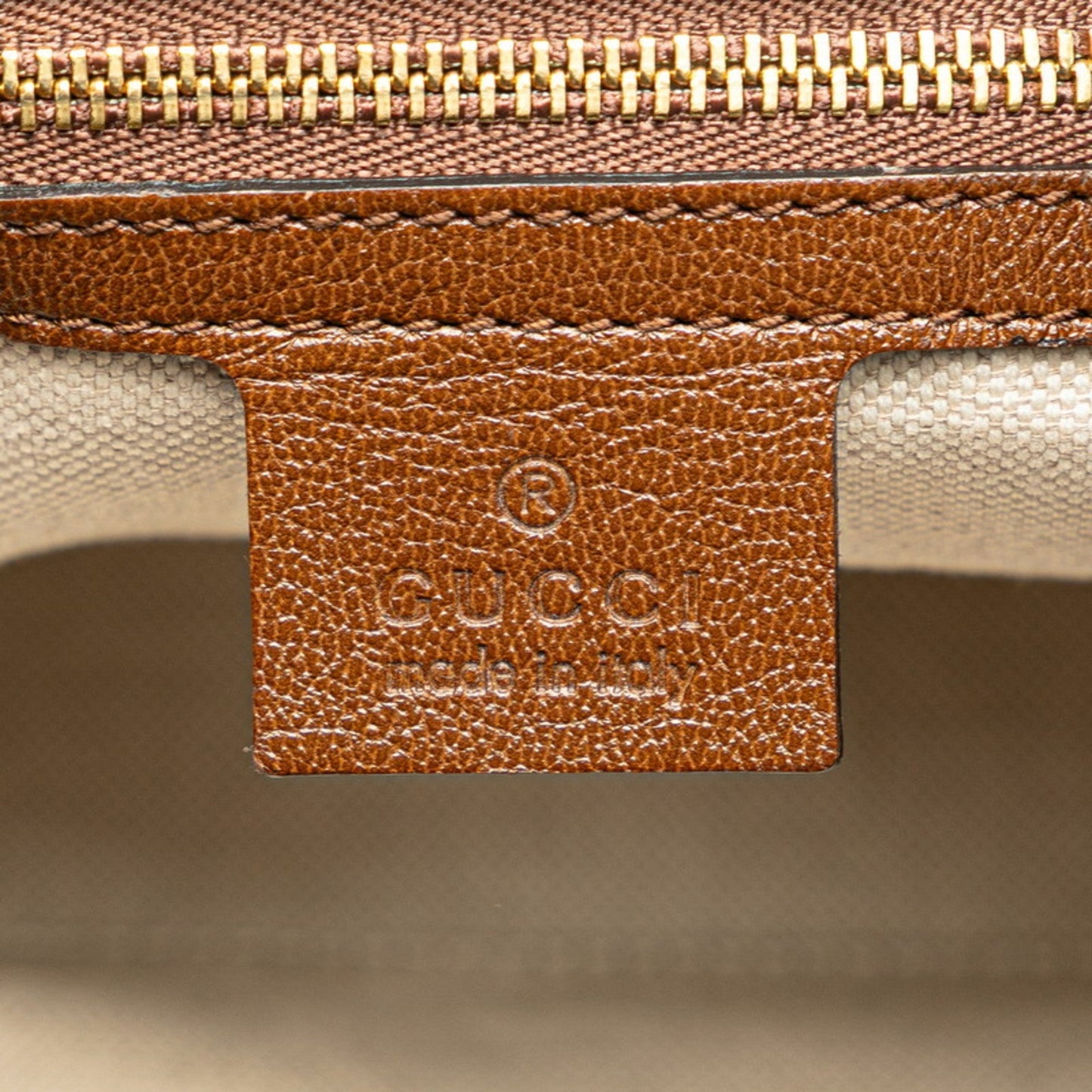 Gucci Gg Canvas Beige Brown Gg Canvas Tote Bag ( )
