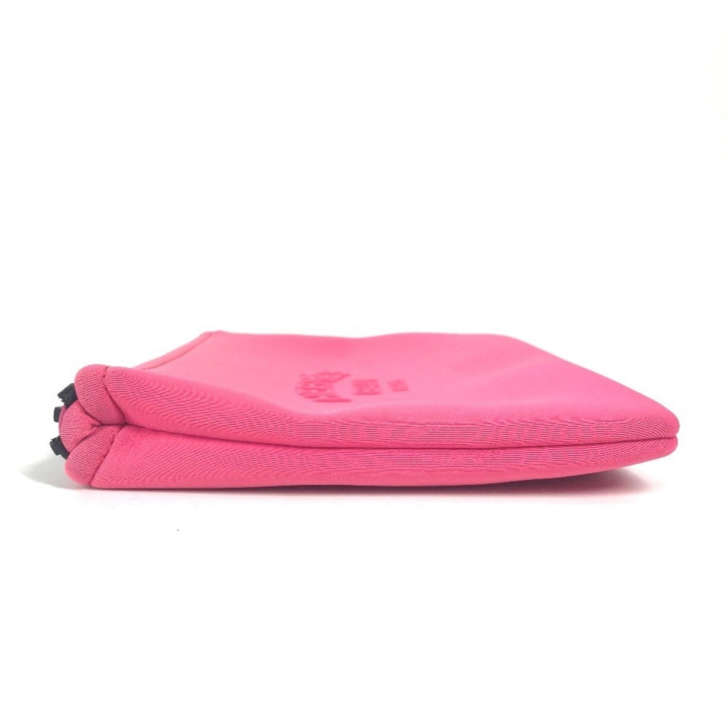 Hermes Pink Polyamide Clutch Bag ( )