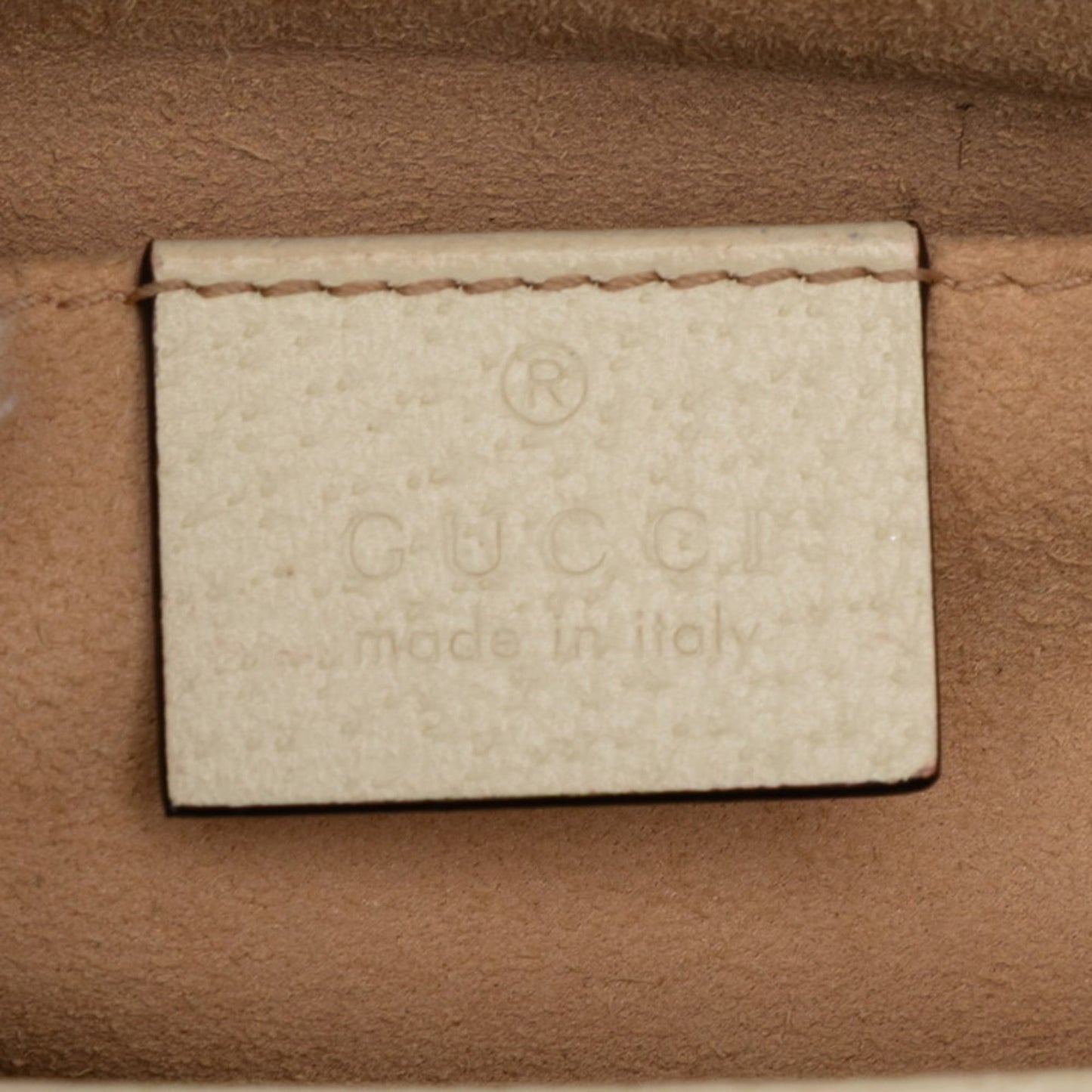 Gucci Beige Ivory Pvc Leather Shoulder Bag ( )