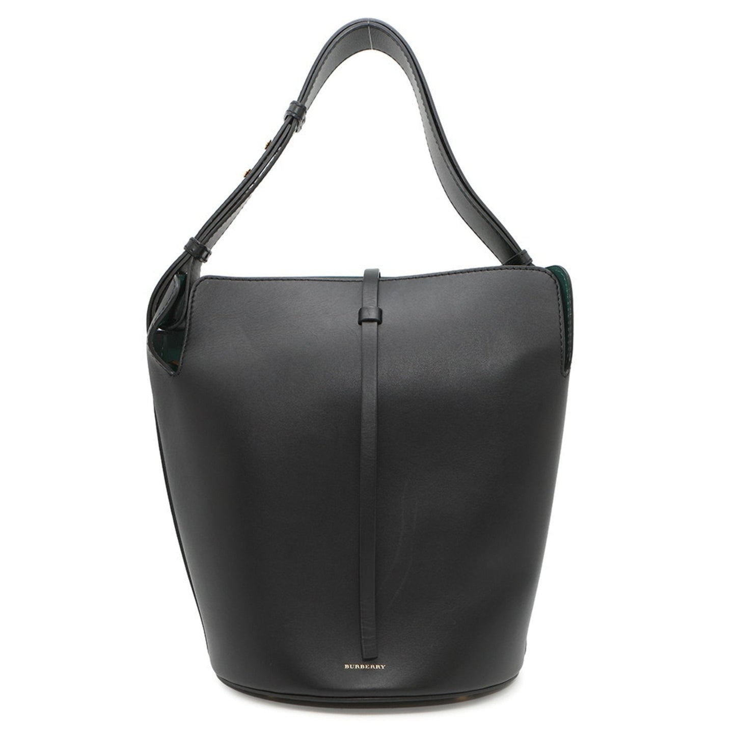 Burberry Black Leather Shoulder Bag ( )