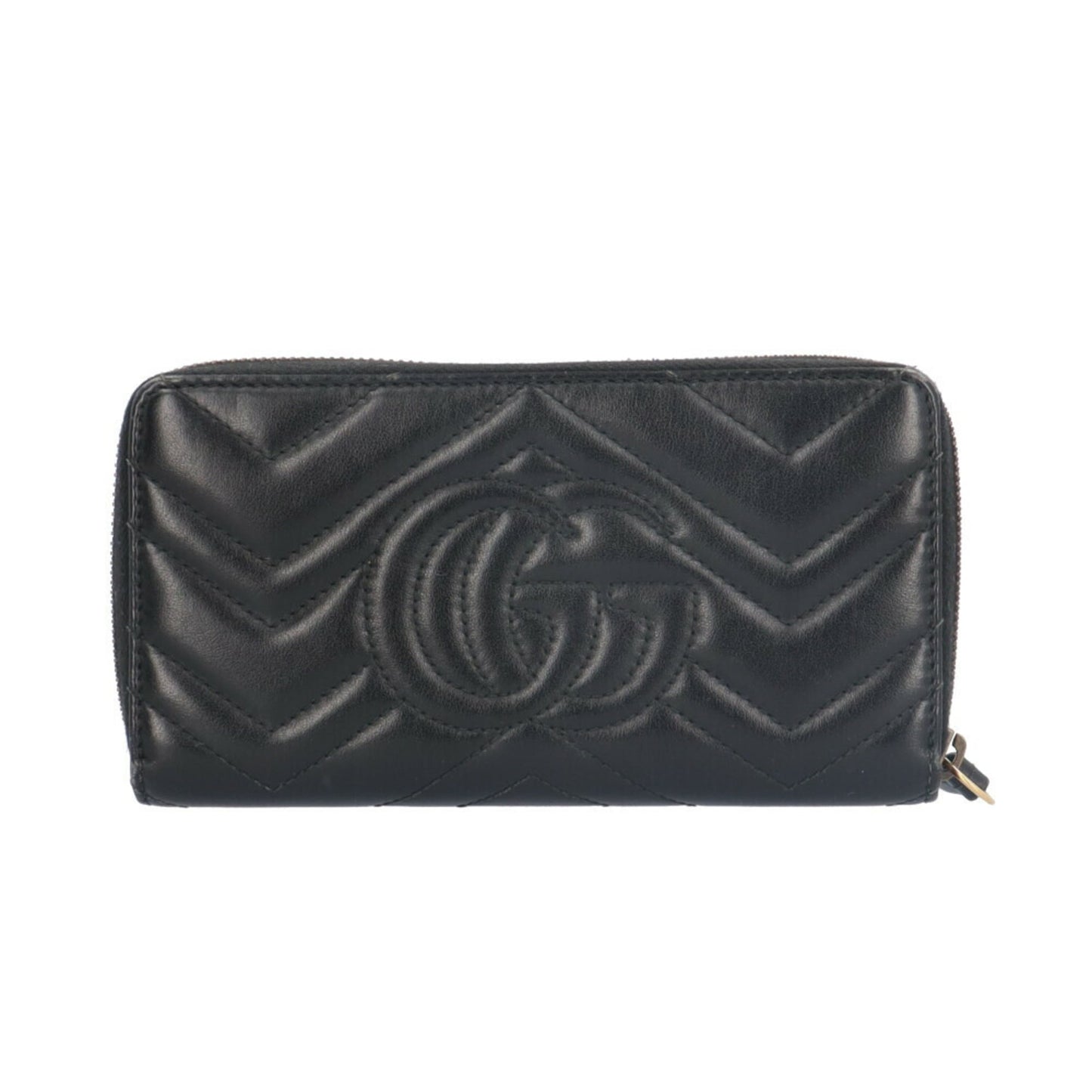 Gucci Black Leather Coin Purse/Coin Case ( )