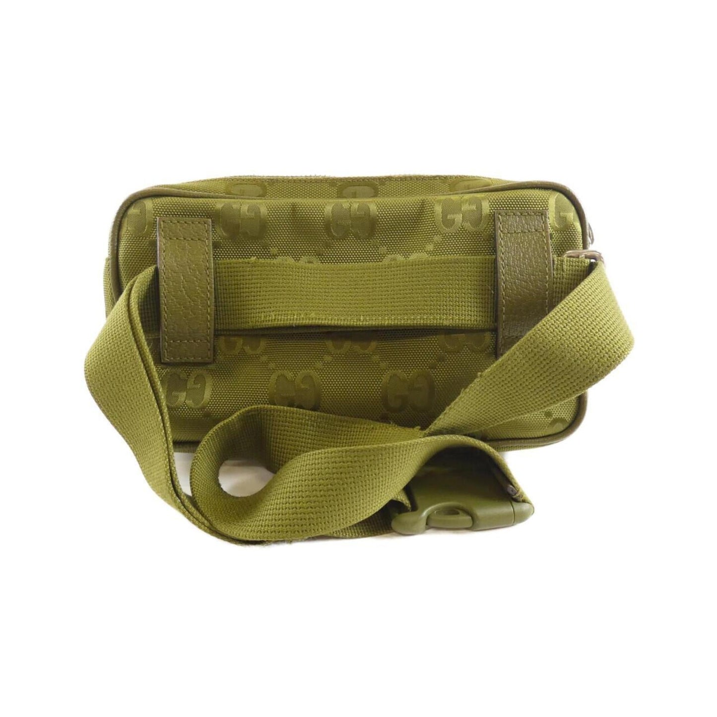 Gucci Nylon Leather Handbag