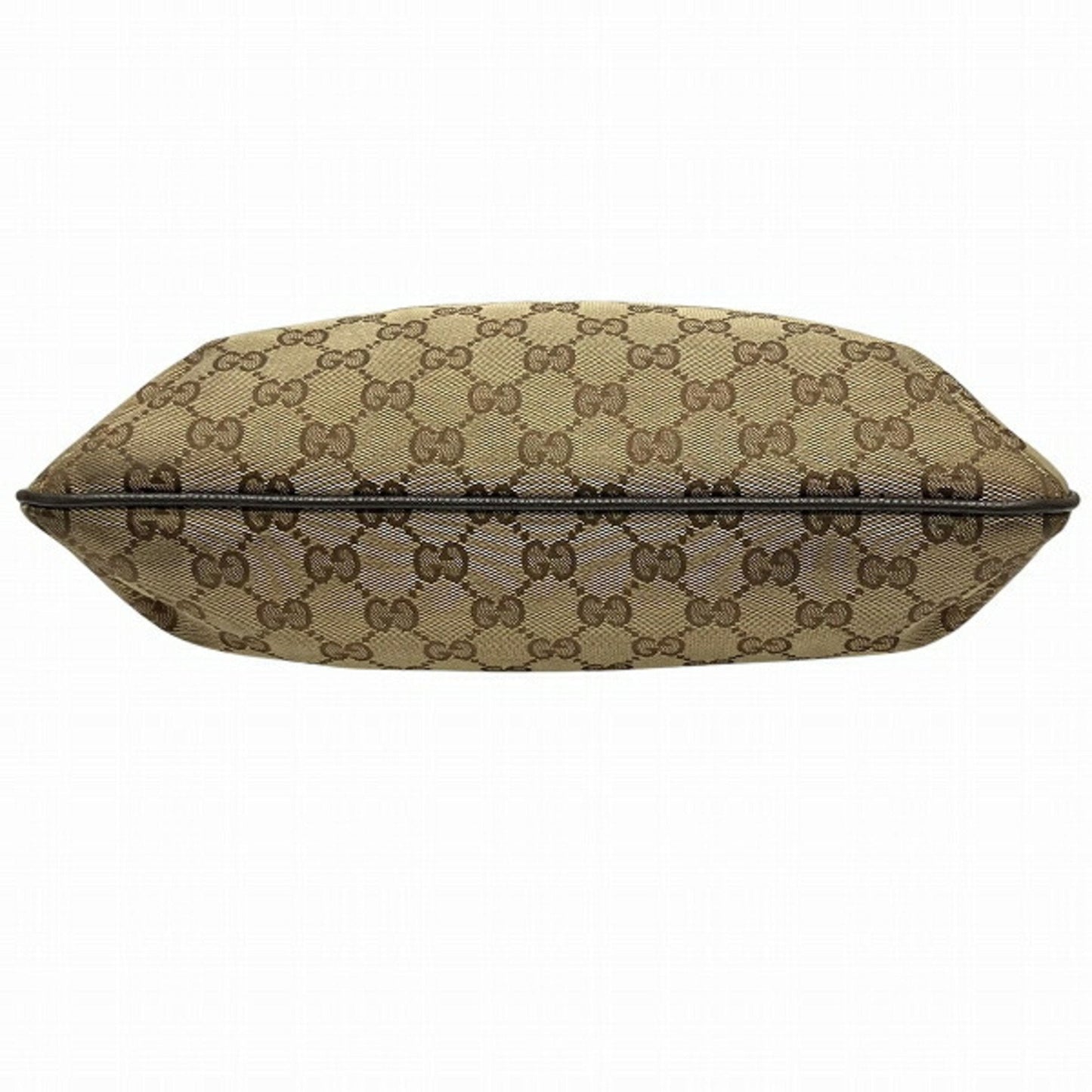 Gucci Leather Canvas Shoulder Bag
