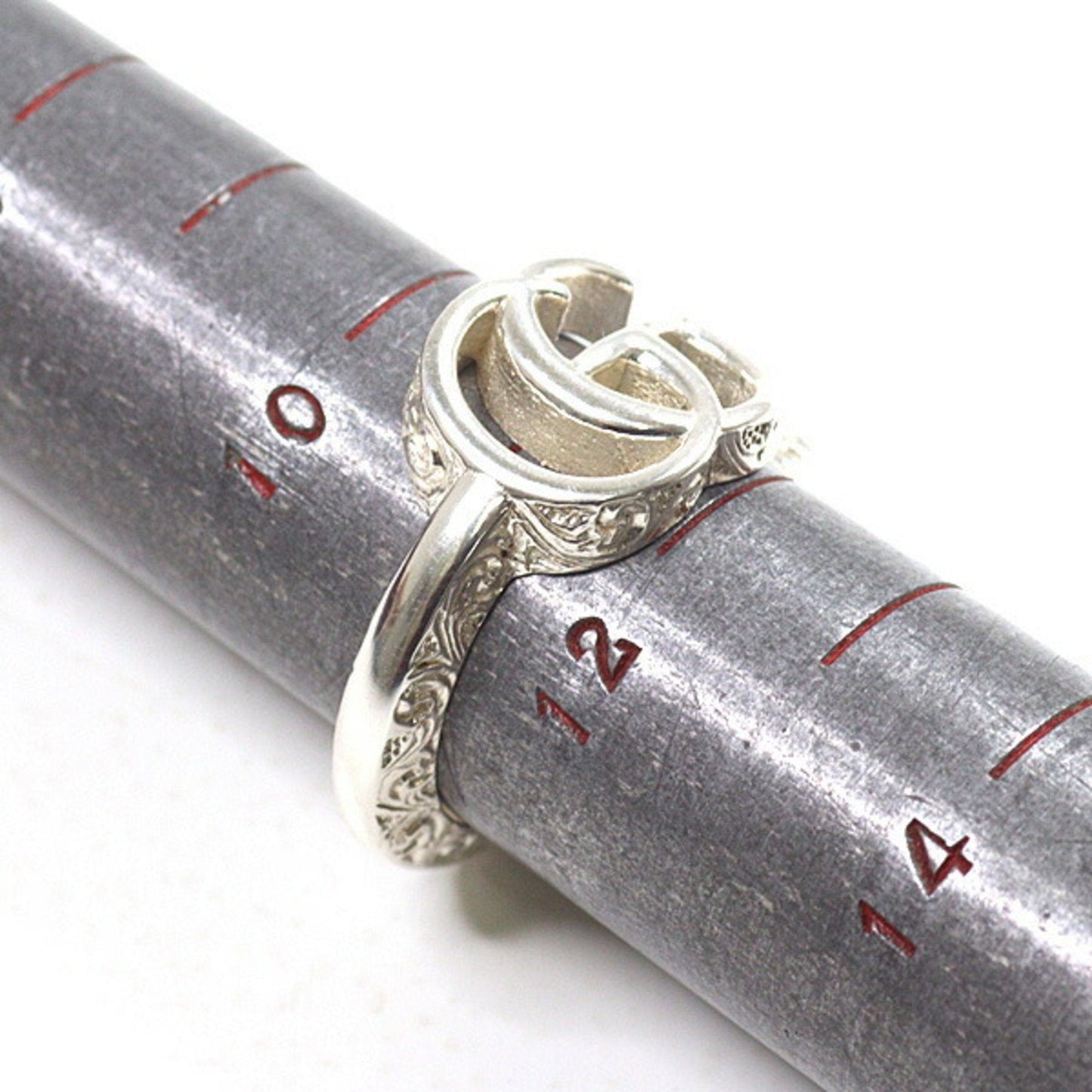 Gucci Silver Sterling Silver 925 Band Ring ( )