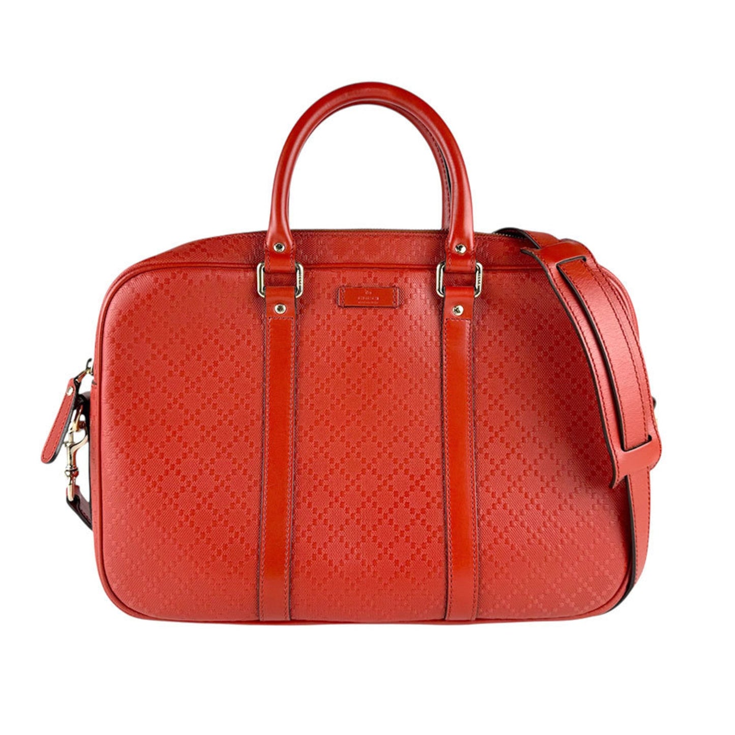 Gucci Orange Leather Handbag Shoulder Bag ( )