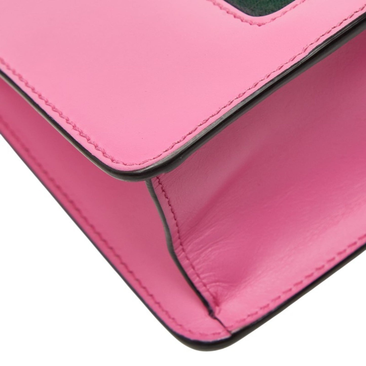 Gucci Pink Leather Shoulder Bag ( )