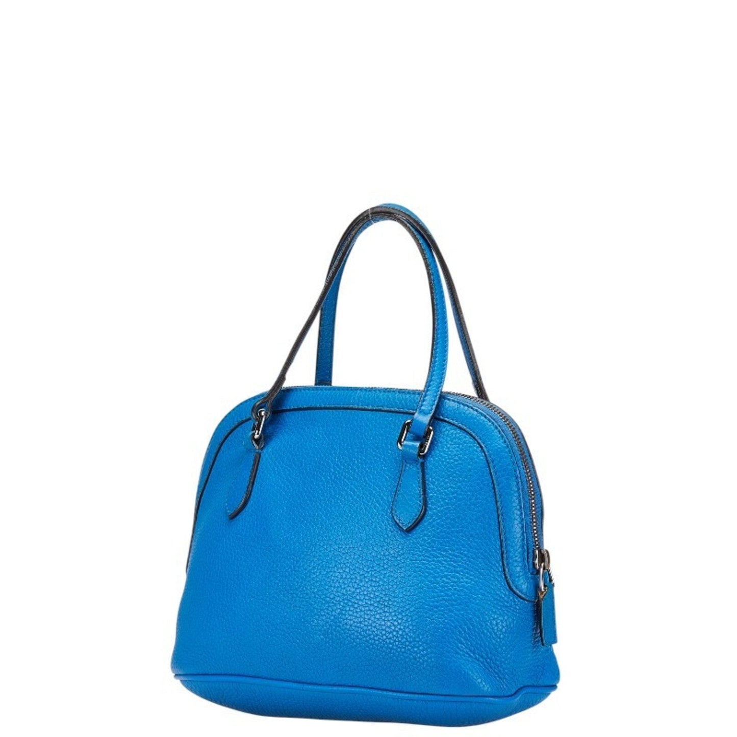 Gucci Blue Leather Handbag Shoulder Bag ( )