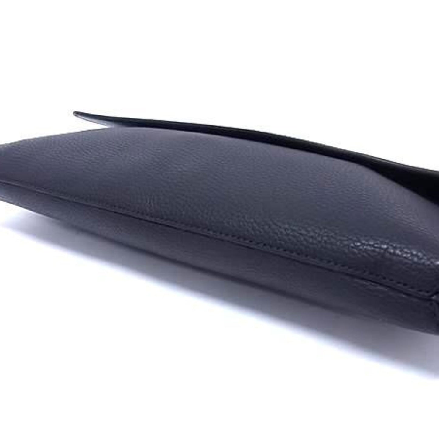 Gucci Black Leather Clutch Bag Handbag ( )