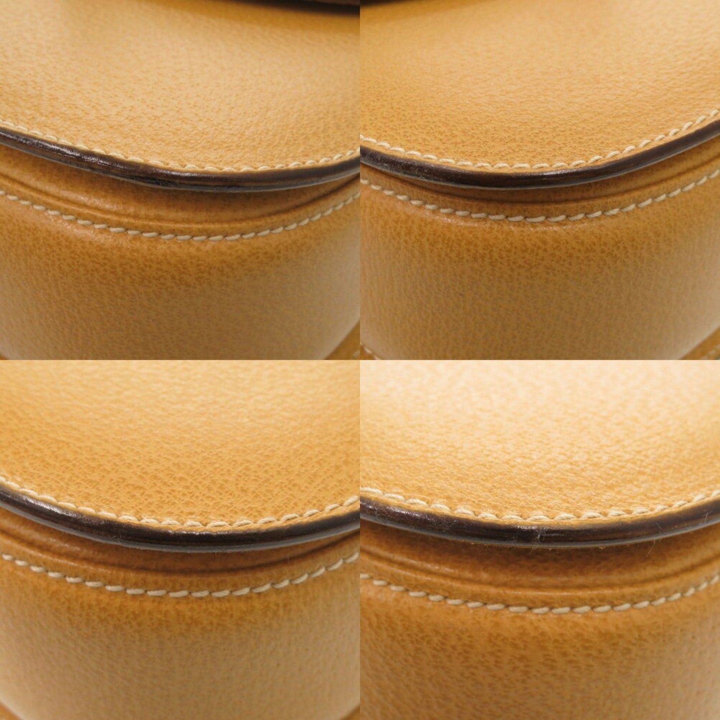 Gucci Yellow Leather Handbag ( )