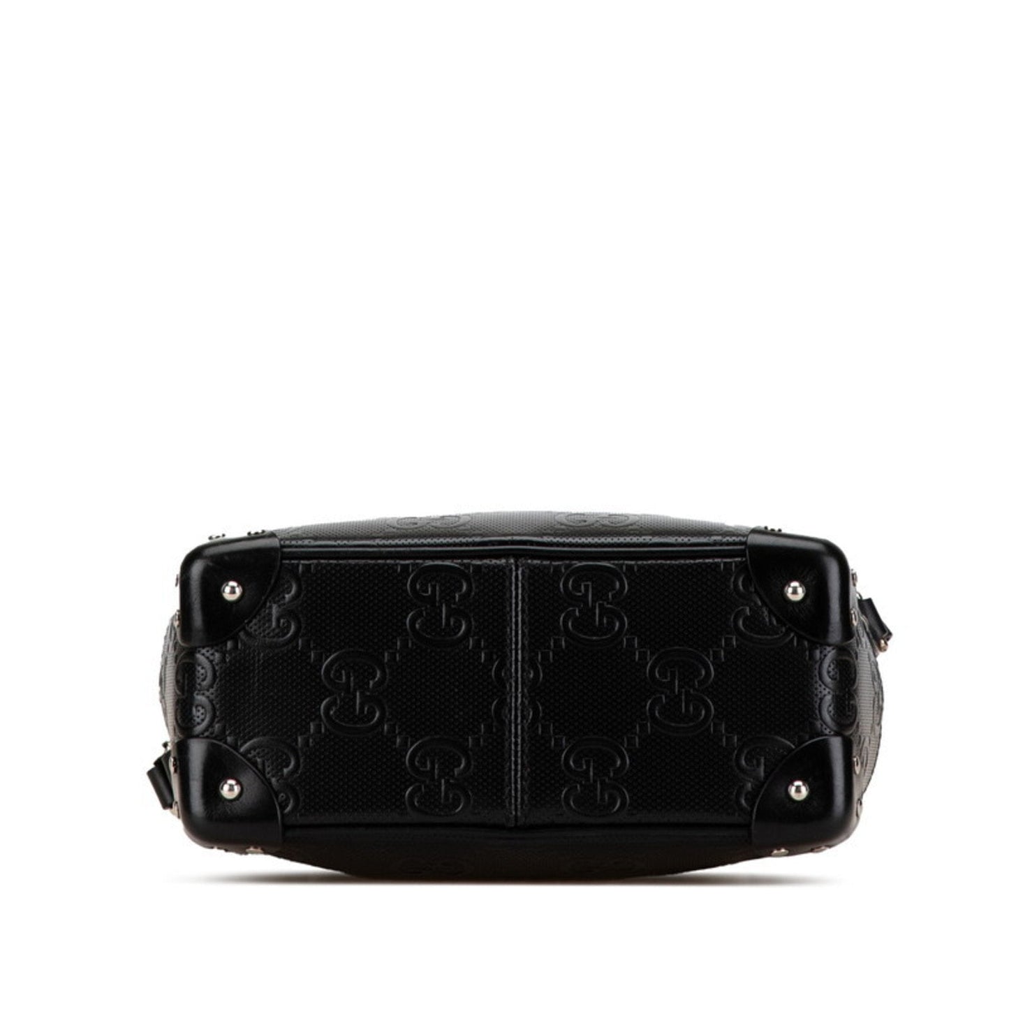 Gucci Black Leather Shoulder Bag ( )