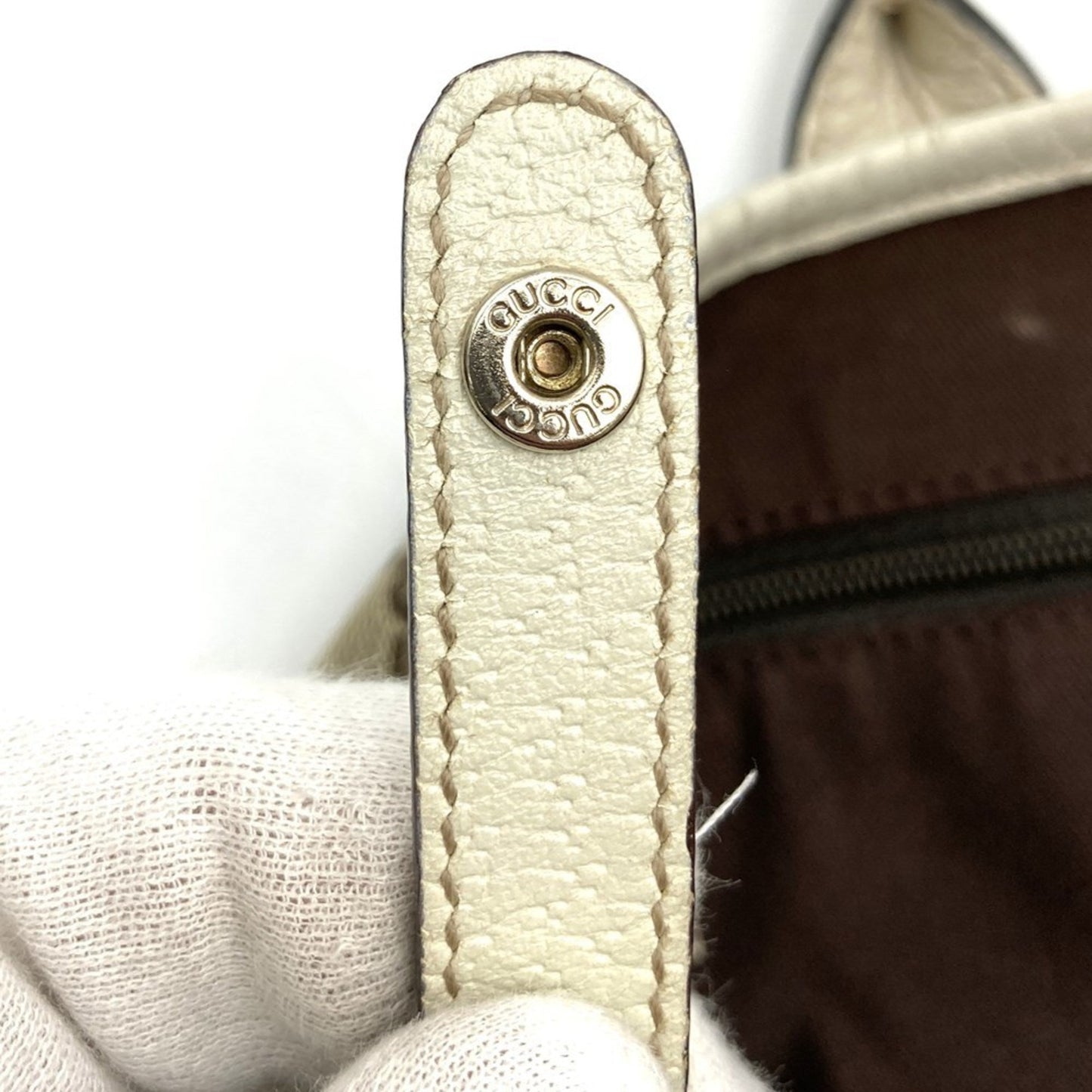Gucci Sherry Line Brown Gg Canvas Shoulder Bag Tote Bag ( )
