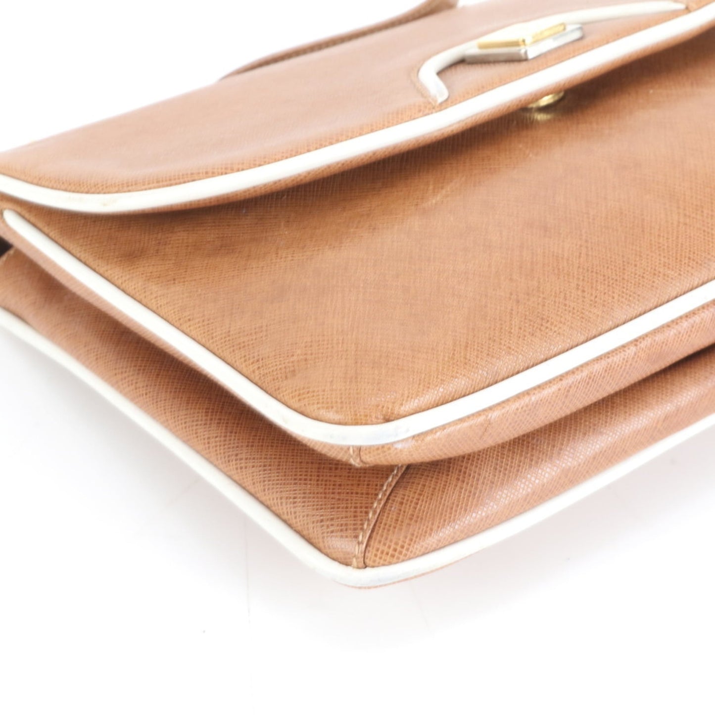 Gucci Brown Leather Shoulder Bag ( )