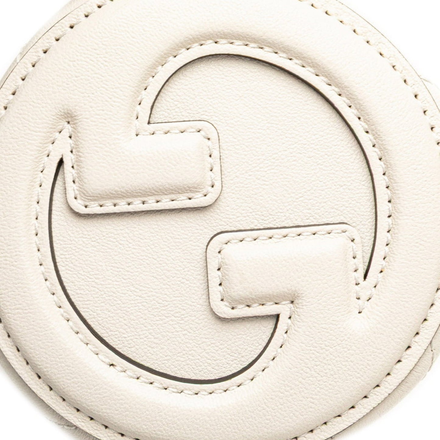 Gucci White Leather Handbag Shoulder Bag ( )