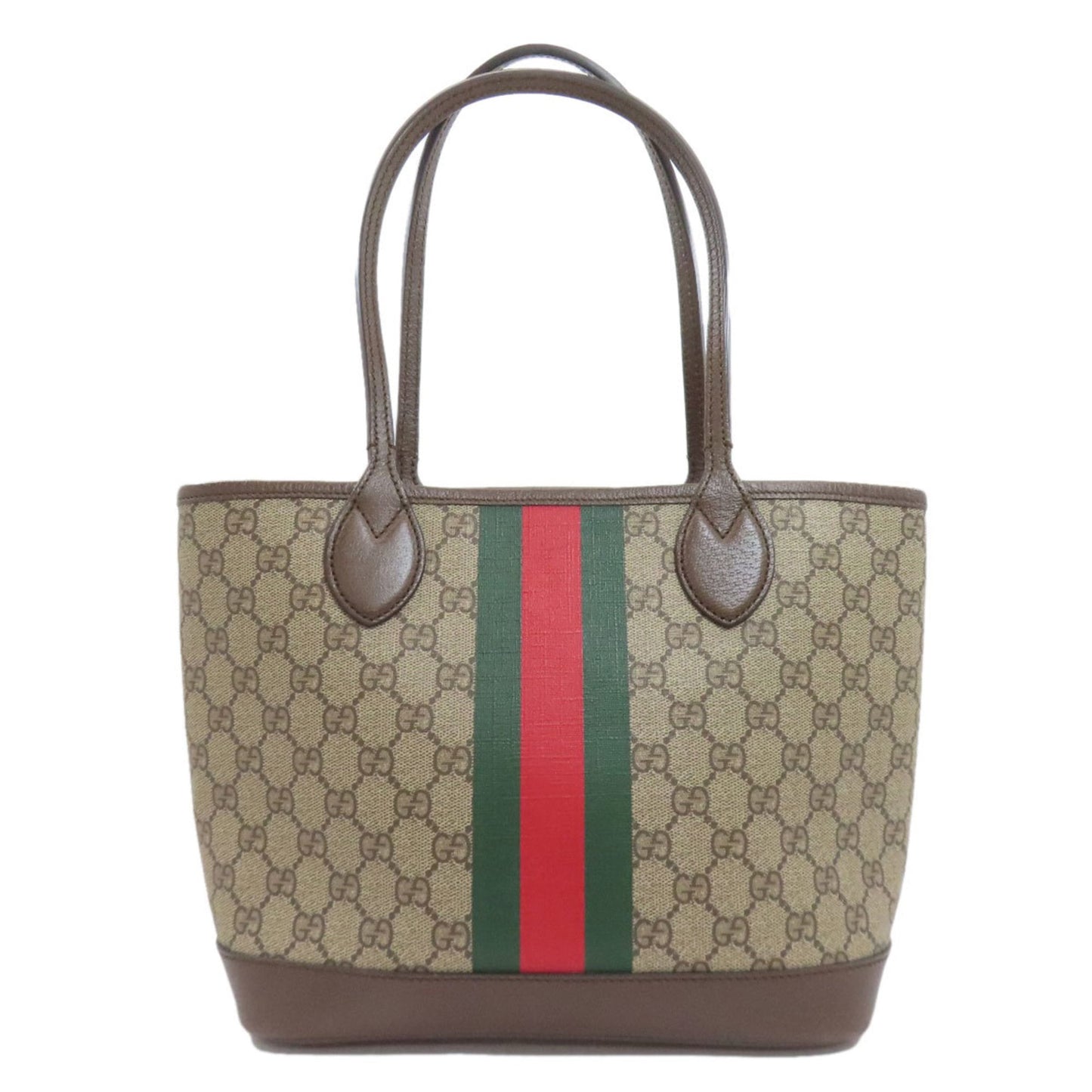 Gucci Brown Pvc Handbag ( )