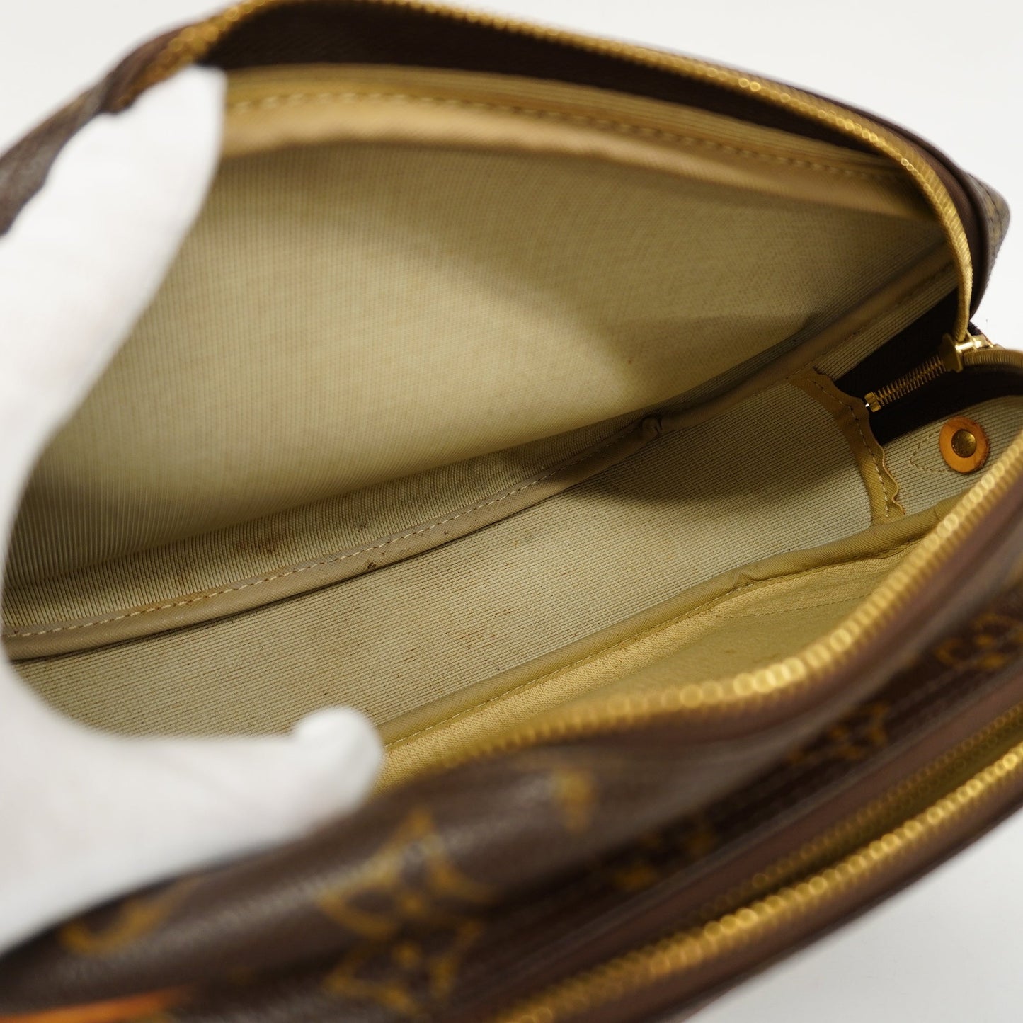 LOUIS VUITTON Auth  Monogram Reporter PM M45254