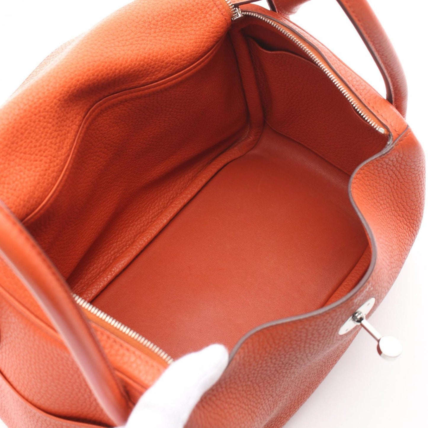 Hermes Brown Taurillon Clemence Leather Shoulder Bag ( )