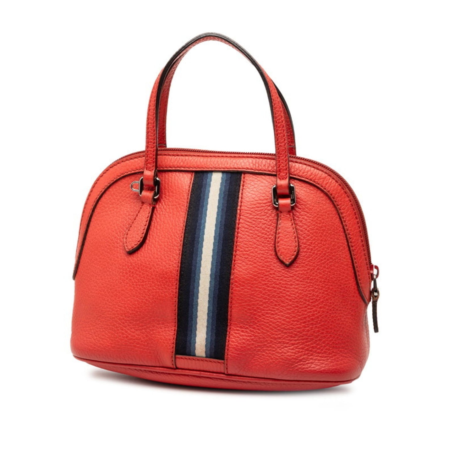 Gucci Multi-Color Red Color Leather Handbag Shoulder Bag ( )