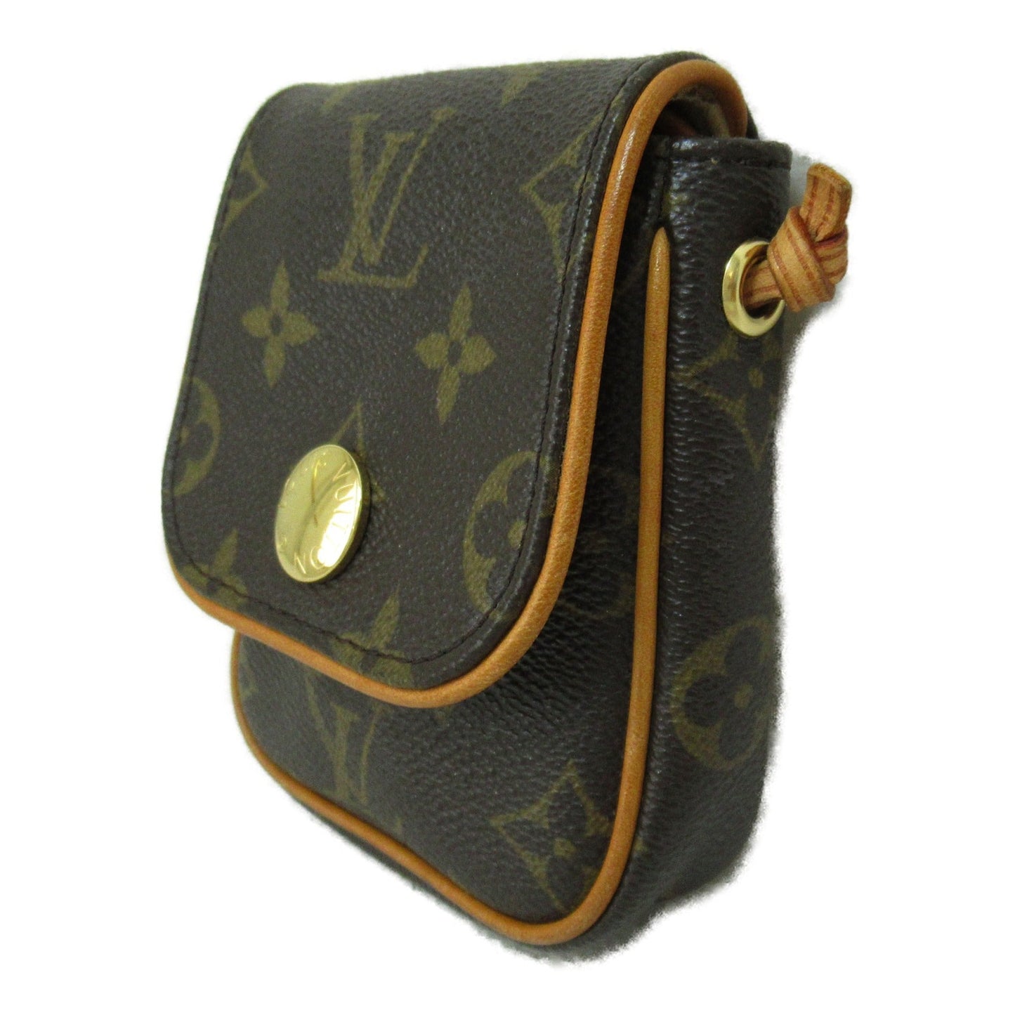 LOUIS VUITTON Pochette Cancoon Brown Monogram PVC coated canvas Clutch