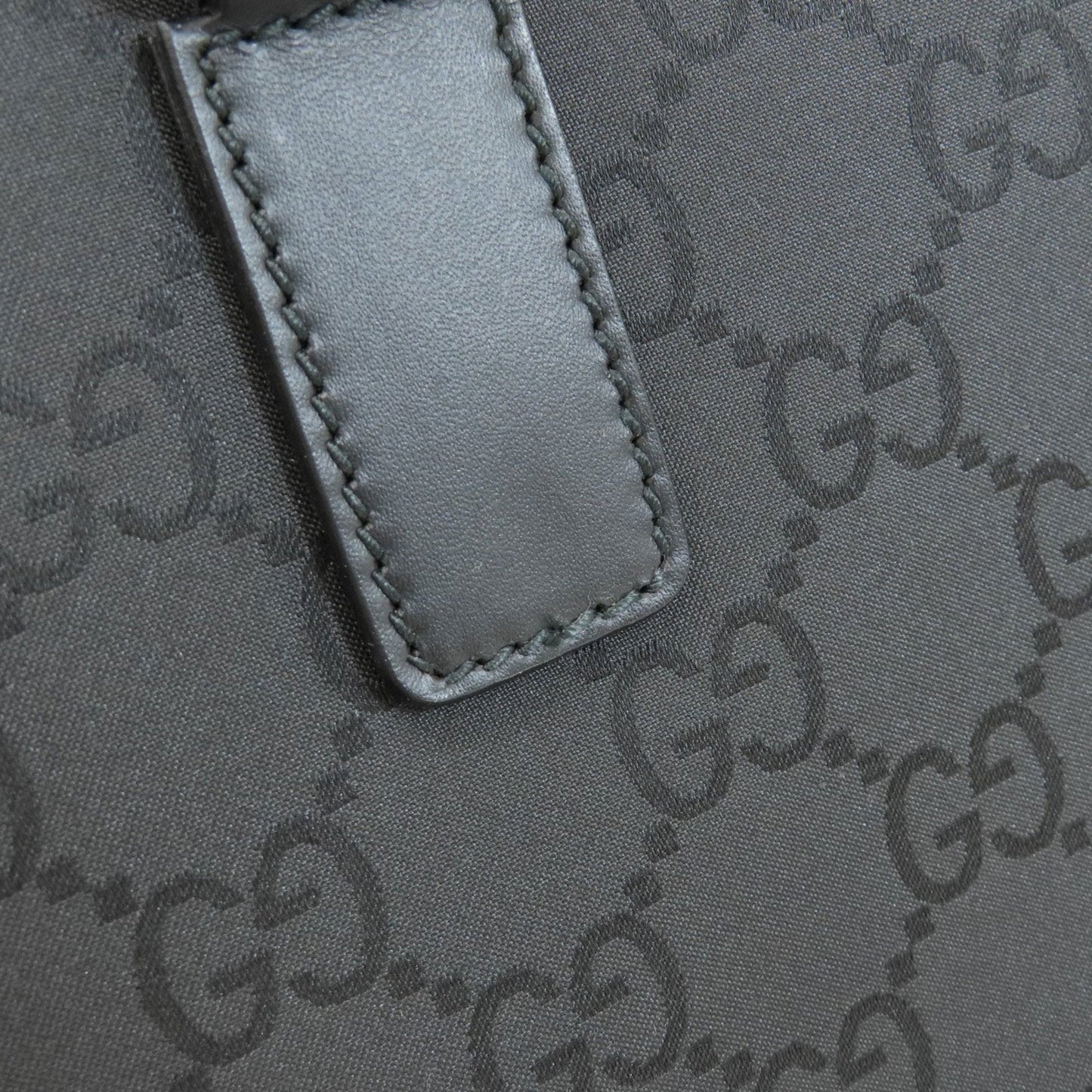 Gucci Black Nylon Canvas Briefcase Handbag ( )