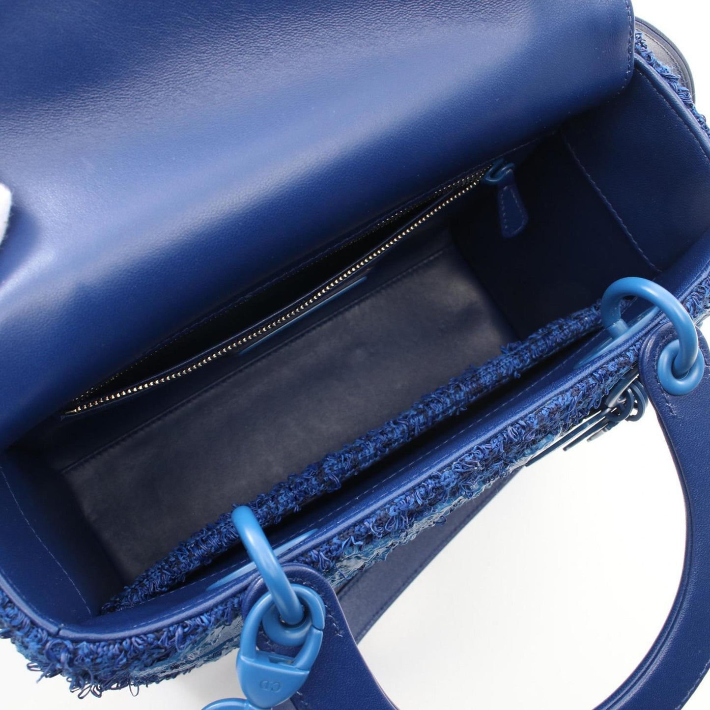 Christian Dior Blue Fabric Handbag ()