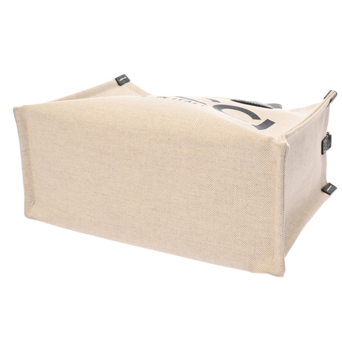 Gucci Beige Canvas Leather Handbag ( )
