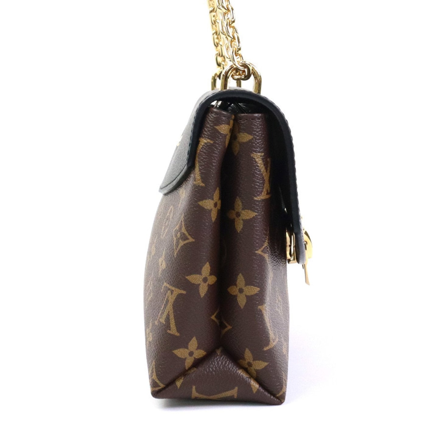 LOUIS VUITTON Shoulder Bag Monogram Sample Seed Canvas/Leather Brown/Black/Red Gold Women's
