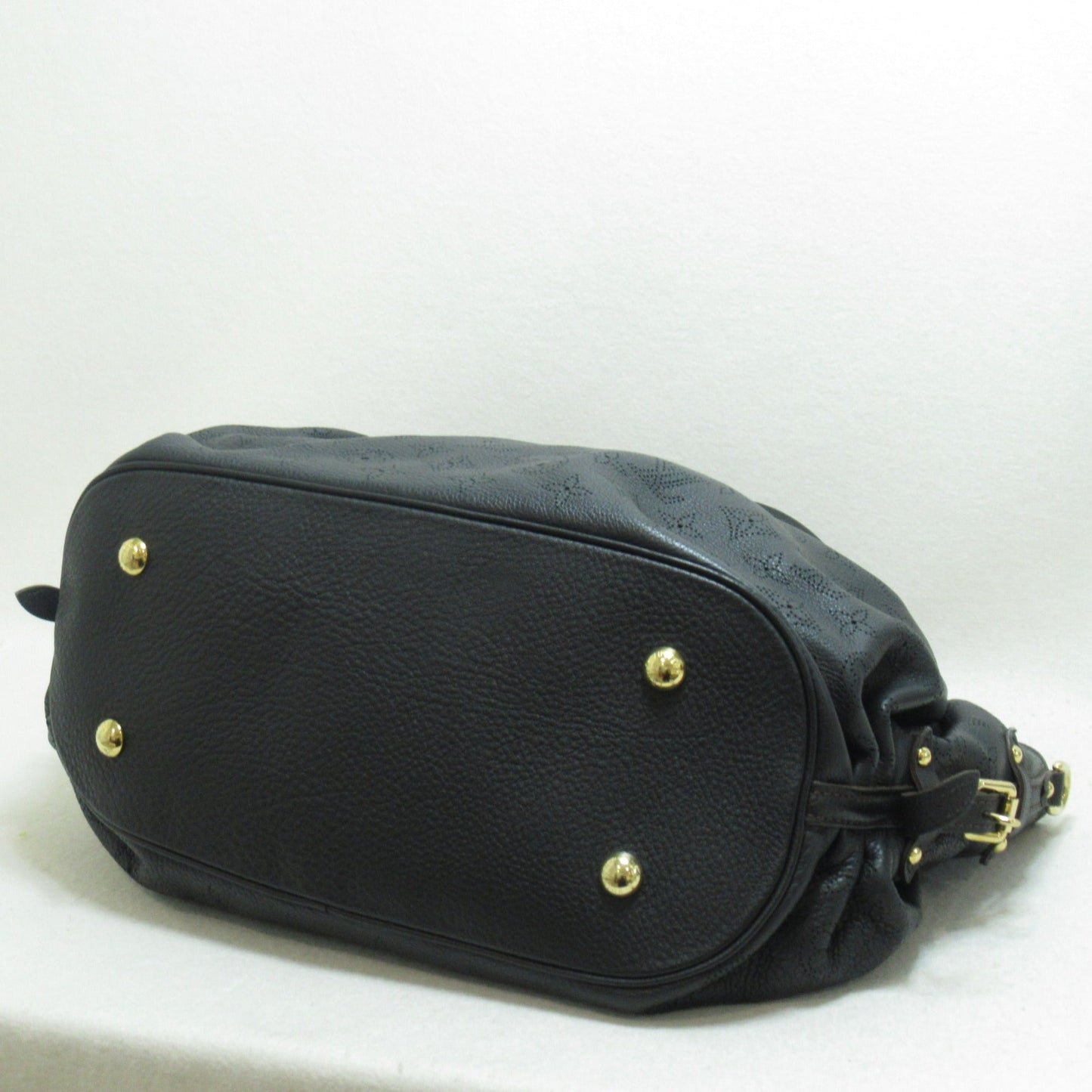 LOUIS VUITTON Mahina XL Black2wayShoulder Bag Black Black Mahina leather