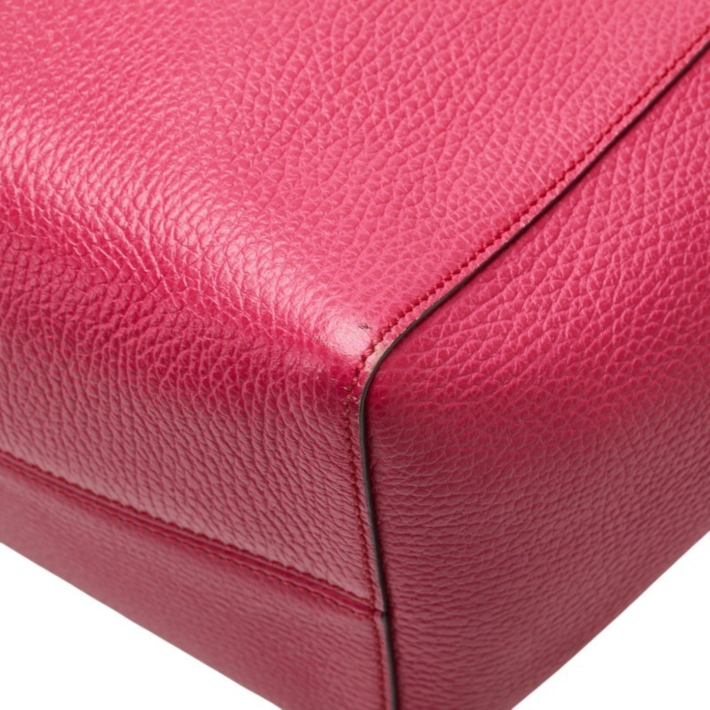 Gucci Pink Leather Tote Bag ( )