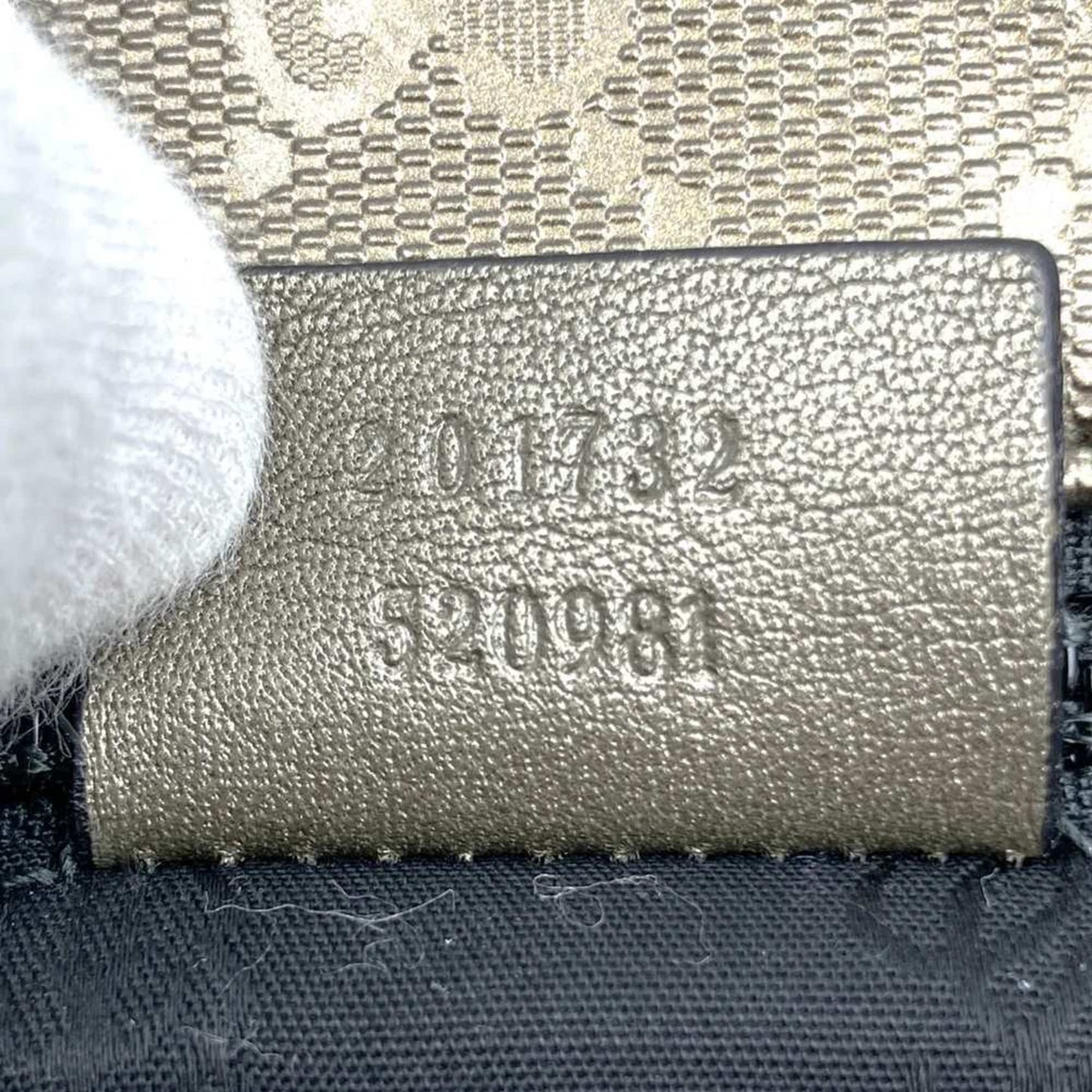 Gucci Gg ImprimÃ© Brown Metallic Gg ImprimÃ© Shoulder Bag ( )