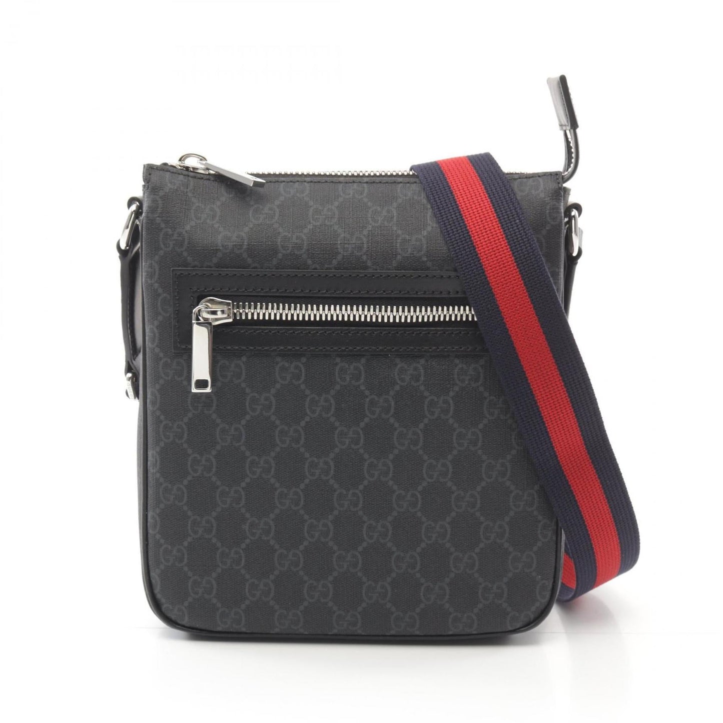 Gucci Leather Canvas Shoulder Bag