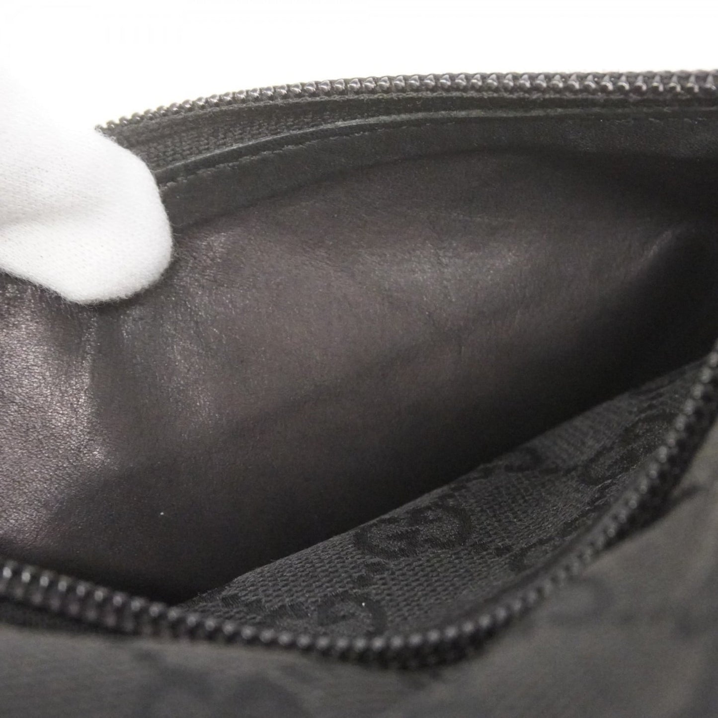 Gucci Black Canvas Tote Bag ( )