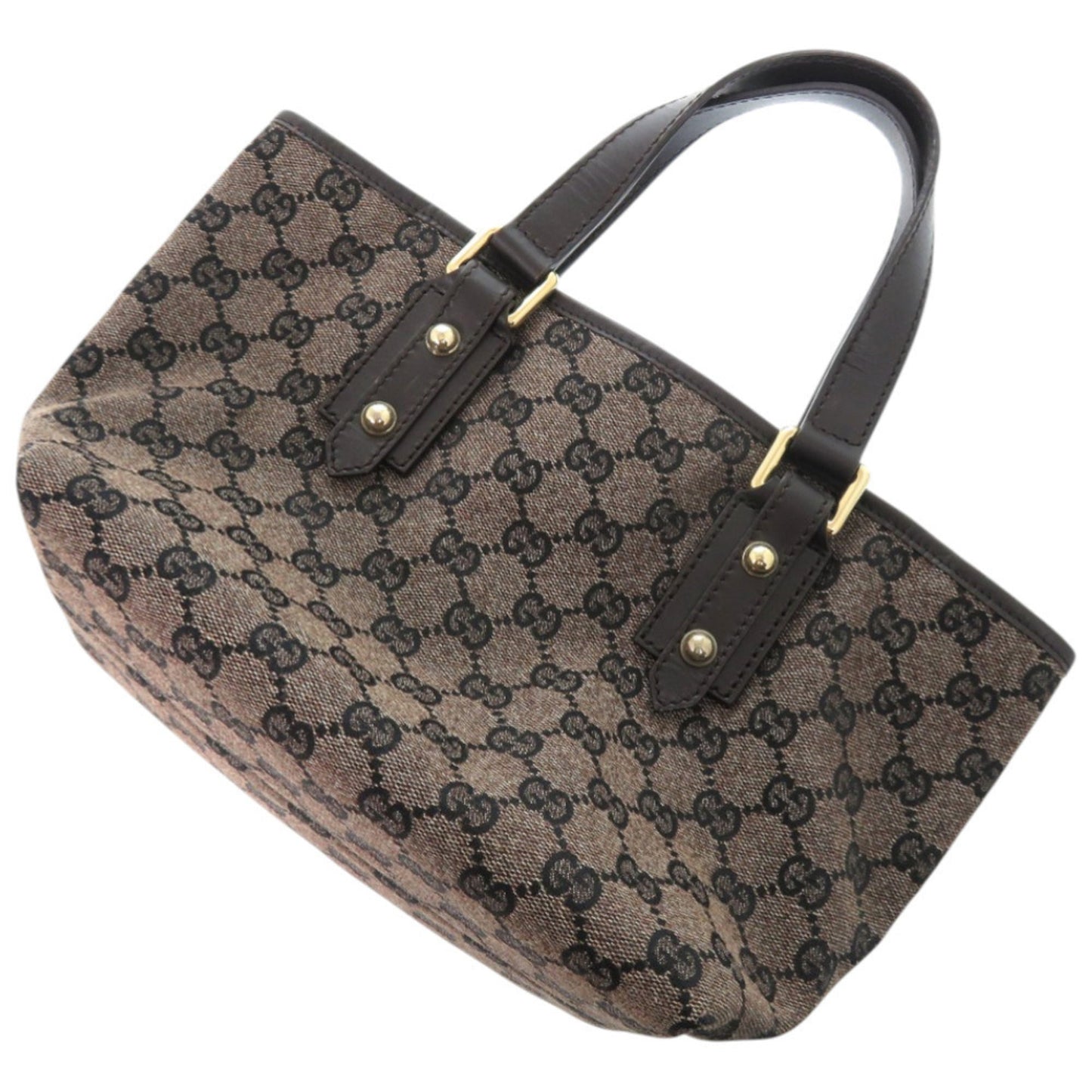 Gucci Brown Gg Canvas Handbag ( )