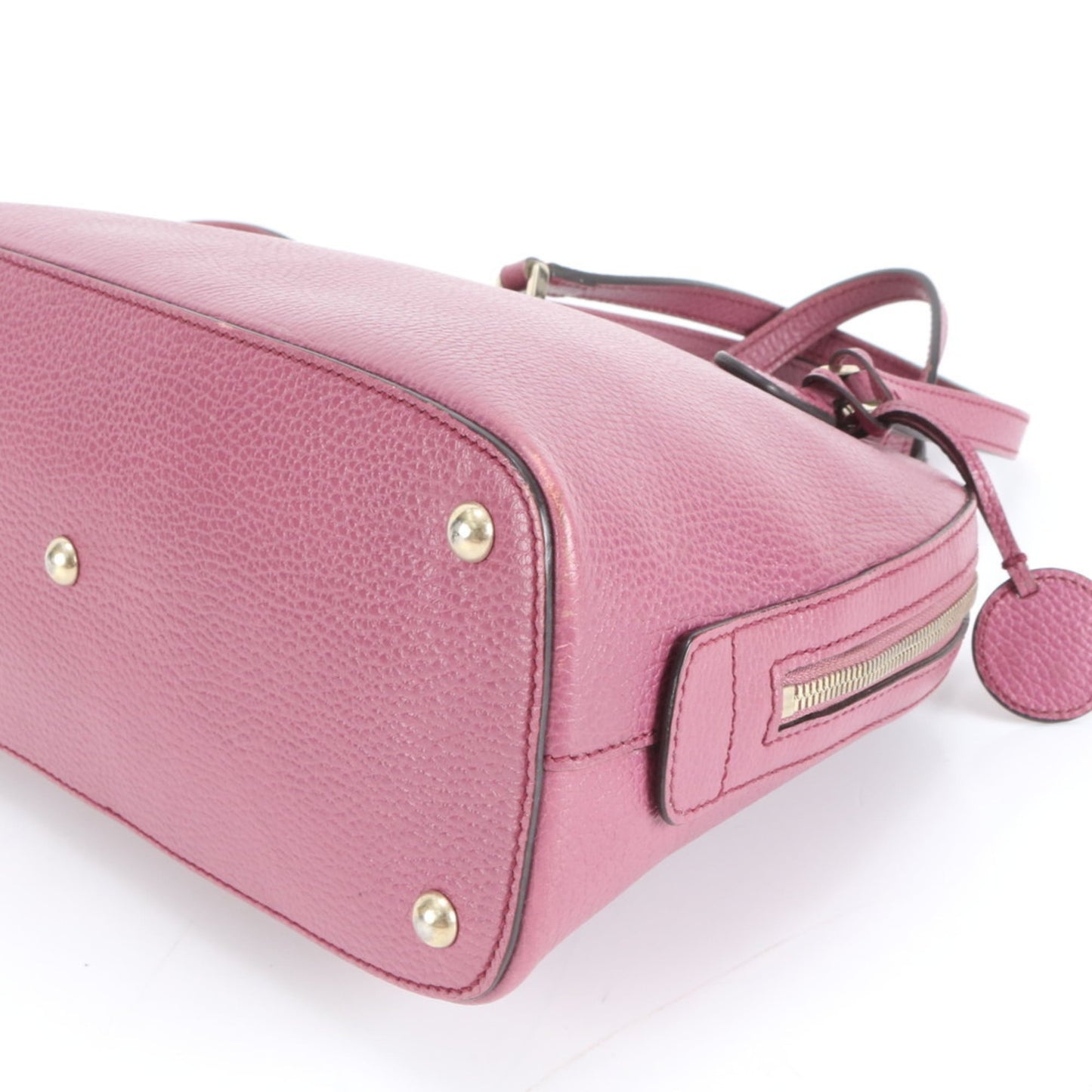 Gucci Pink Leather Shoulder Bag ( )
