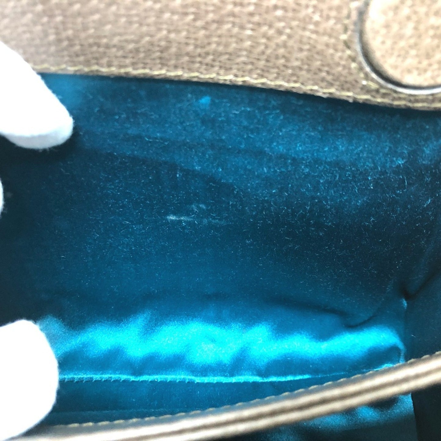 Gucci Brown Gg Supreme Shoulder Bag ( )