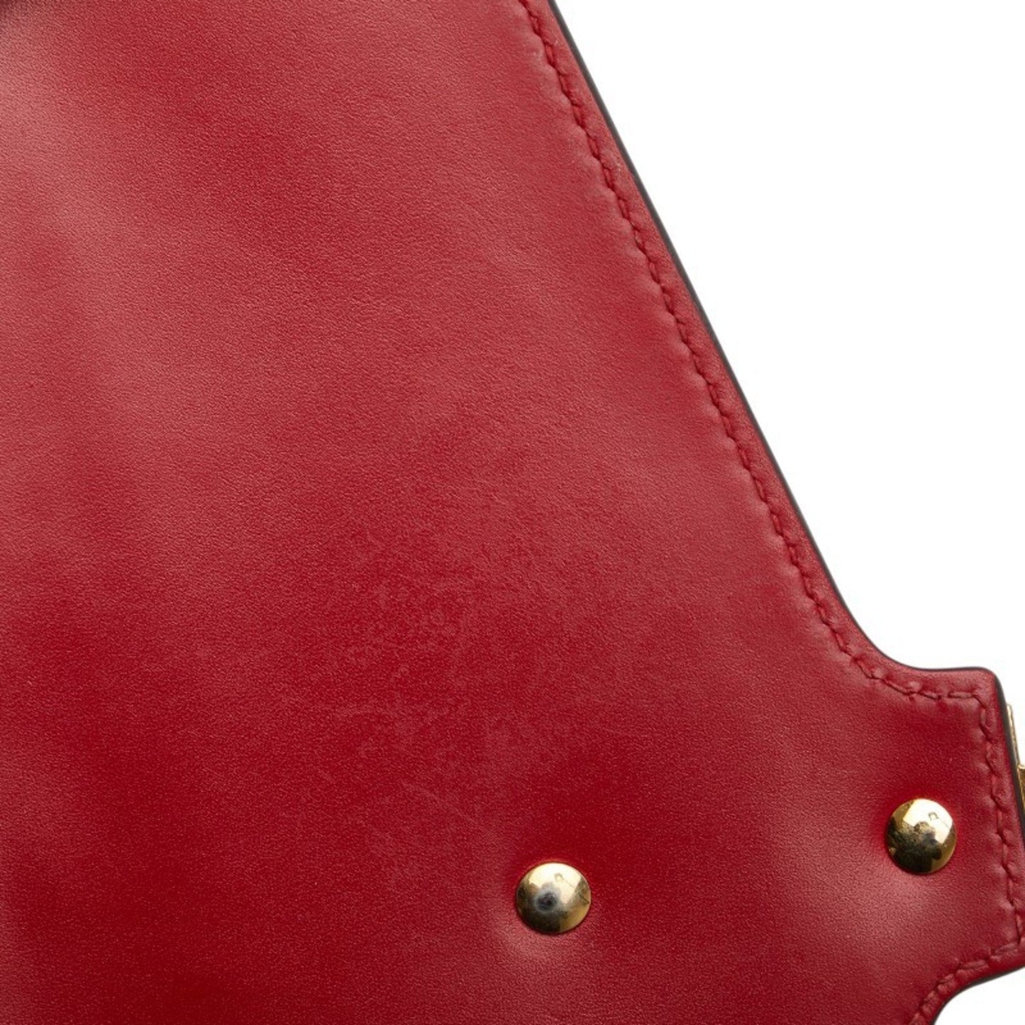 Gucci Navy Red Color Leather Shoulder Bag ( )