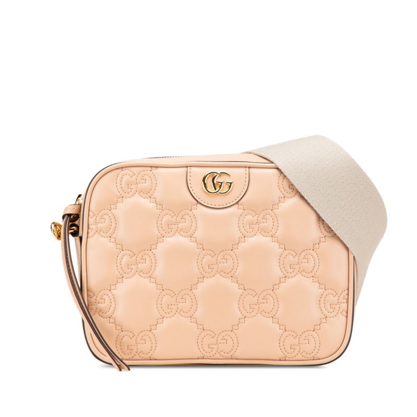 Gucci Beige Leather Shoulder Bag ( )