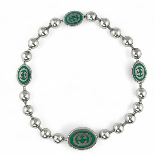 Gucci Green Charm Bracelet ( )