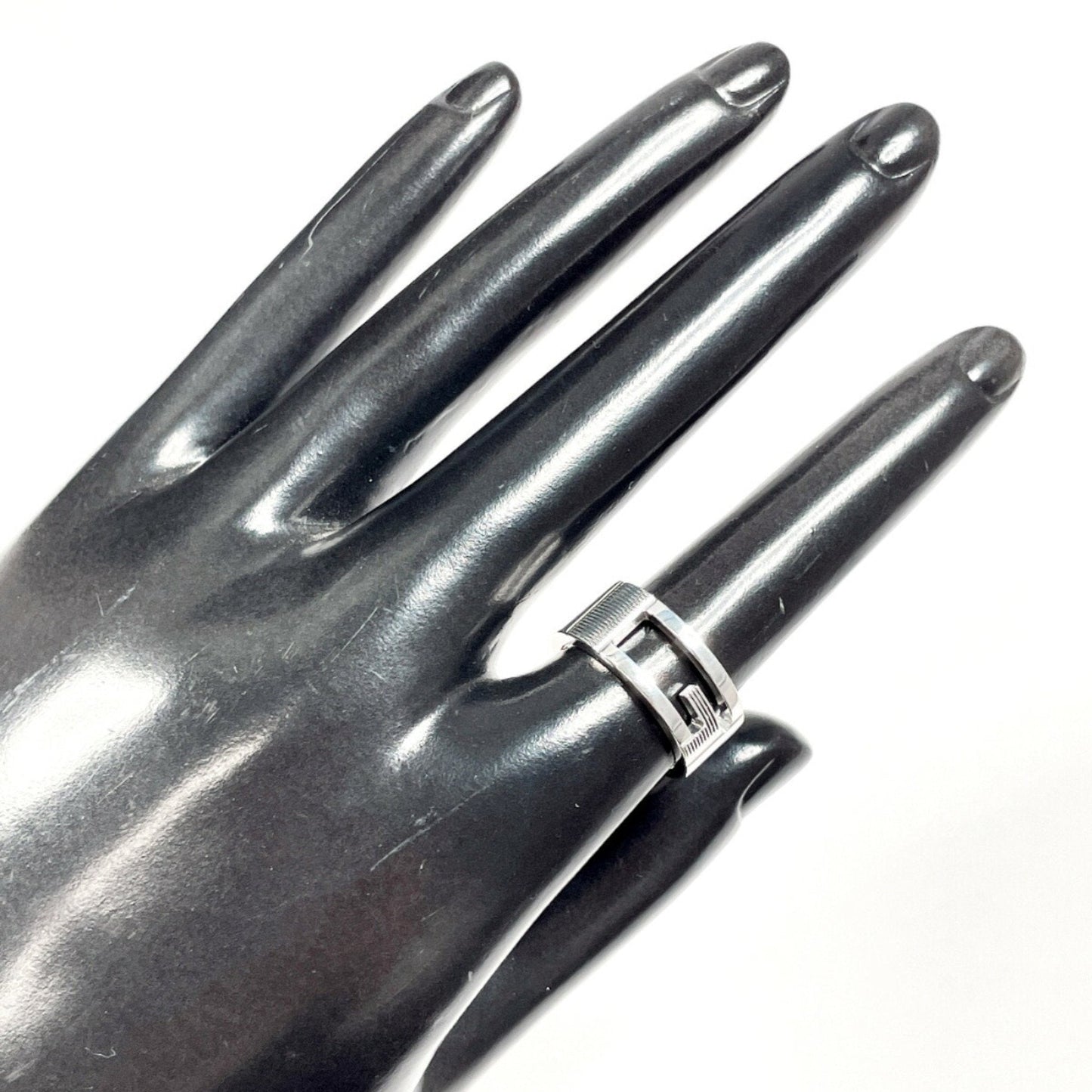 Gucci Silver Silver Band Ring ( )