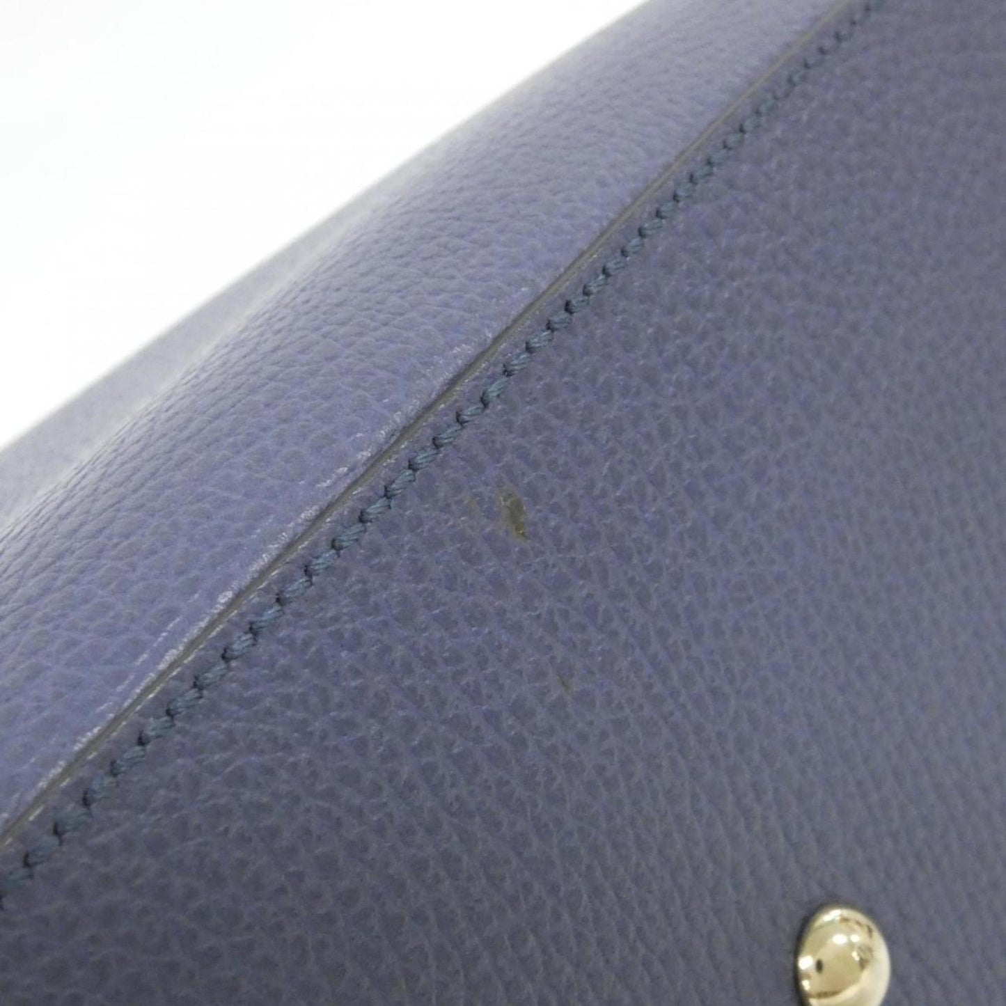 Gucci Blue Leather Handbag ( )