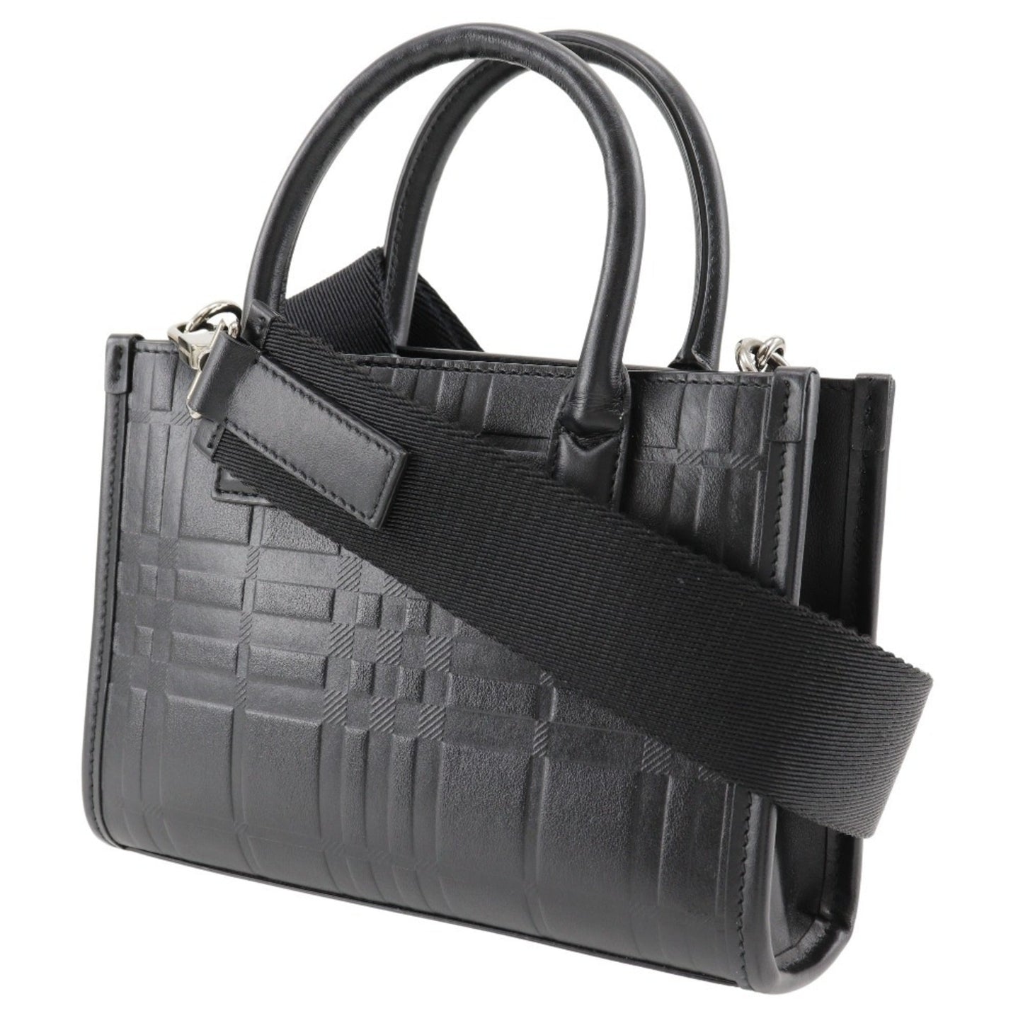 Burberry Black Leather Handbag ( )