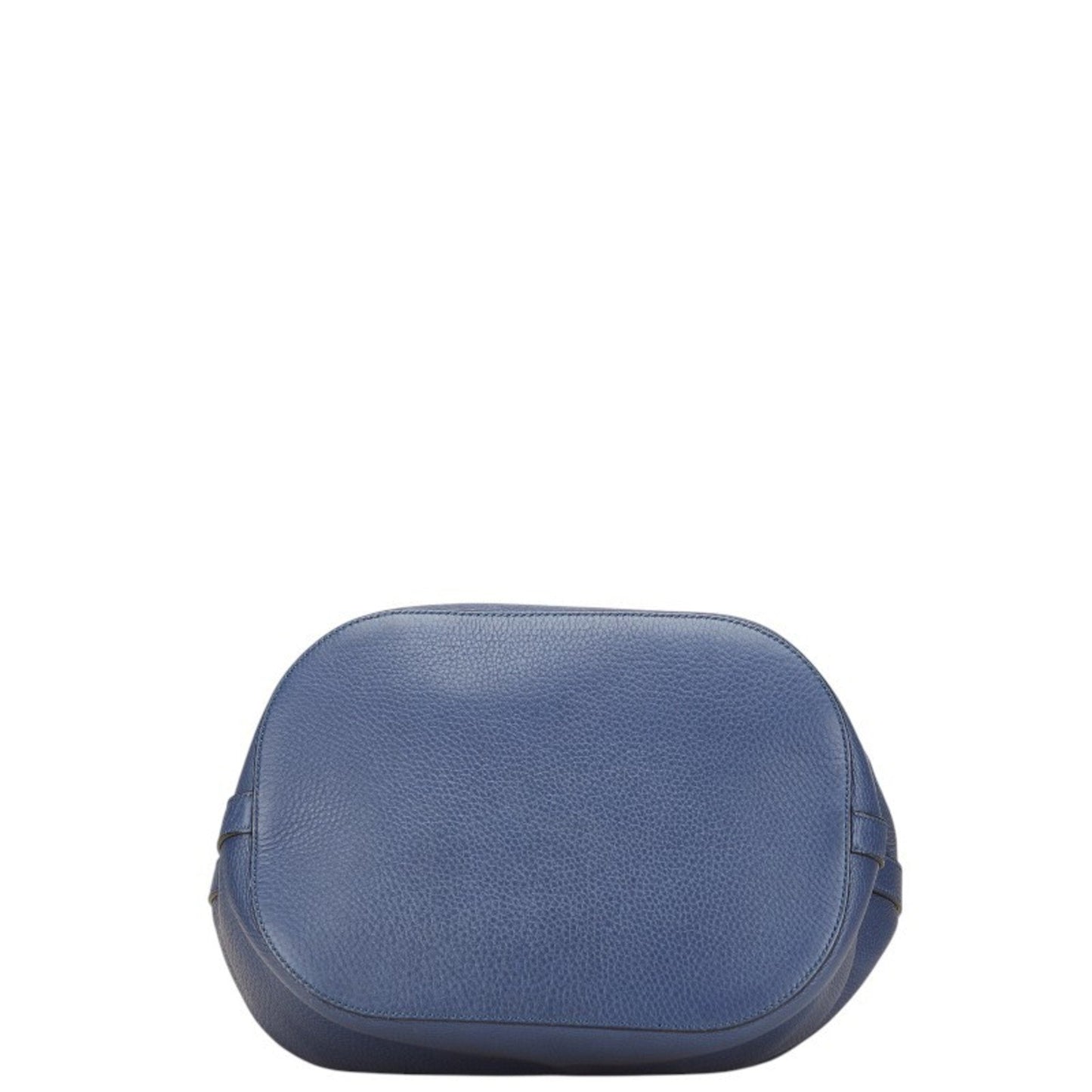 Gucci Bamboo Navy Leather Handbag Shoulder Bag ( )