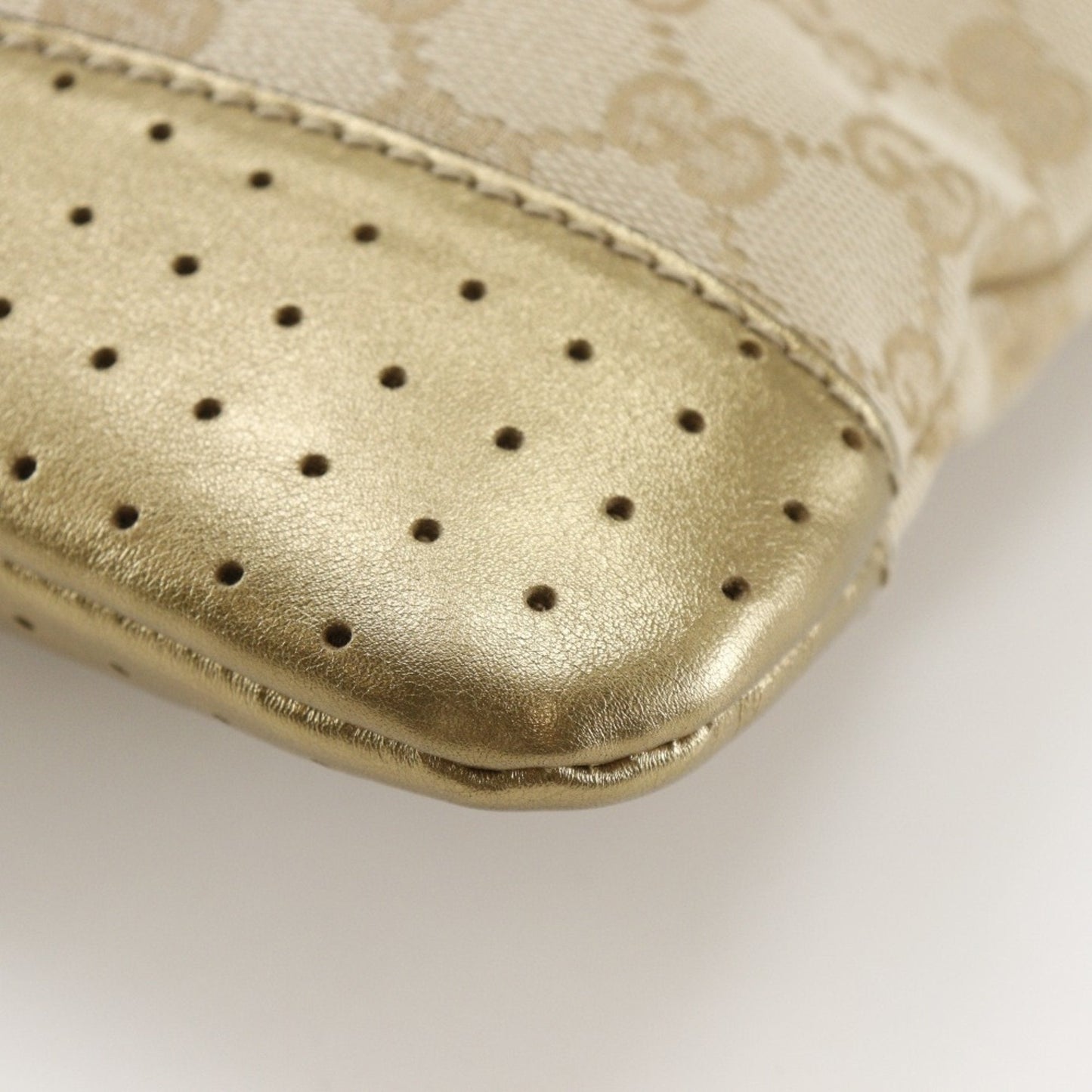 Gucci Gg Canvas Beige Gg Canvas Shoulder Bag ( )