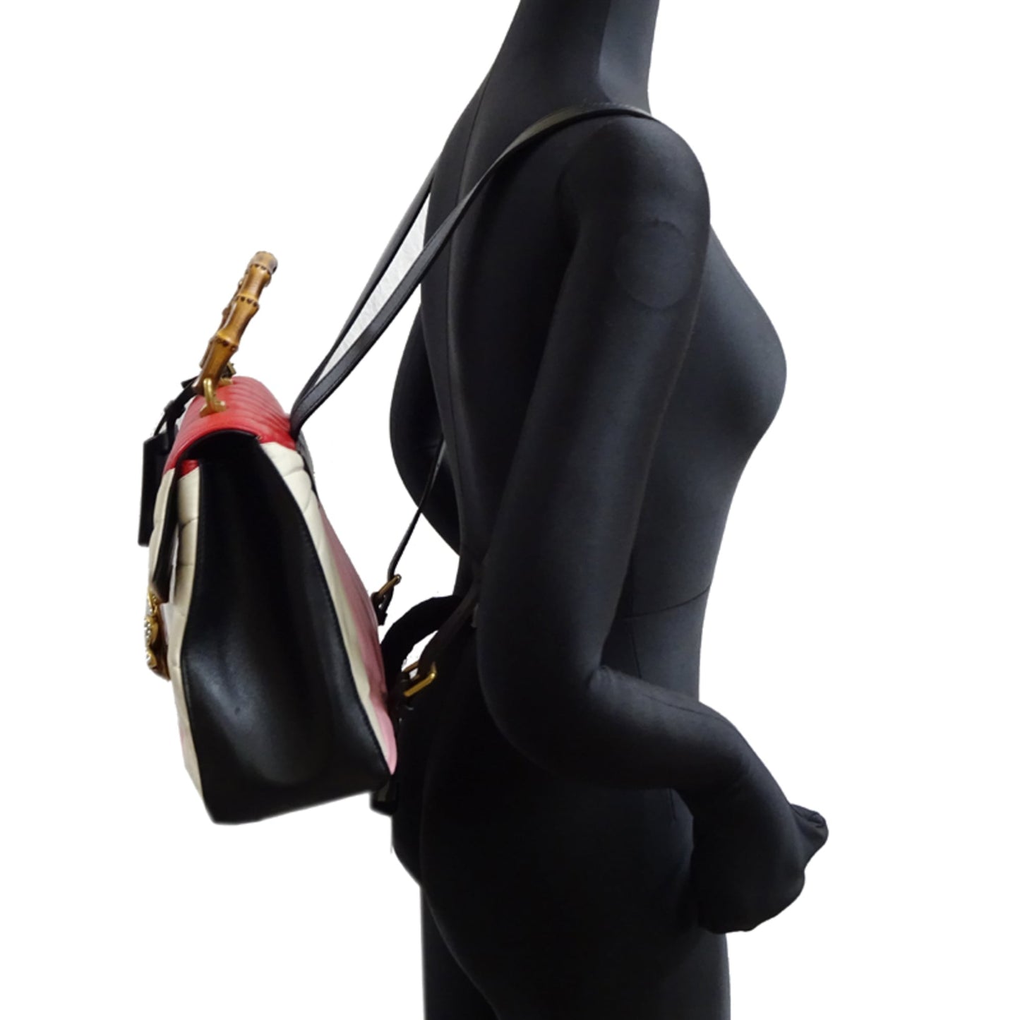 Gucci Multi-Color Leather Backpack ( )