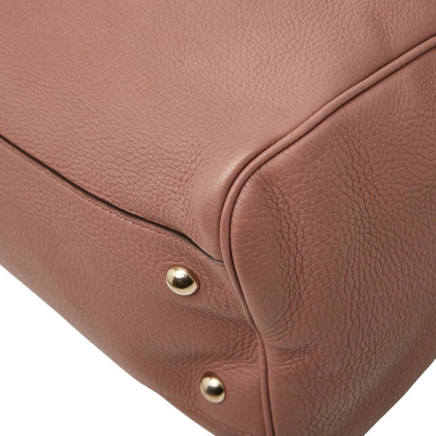 Gucci Pink Leather Handbag Shoulder Bag ( )