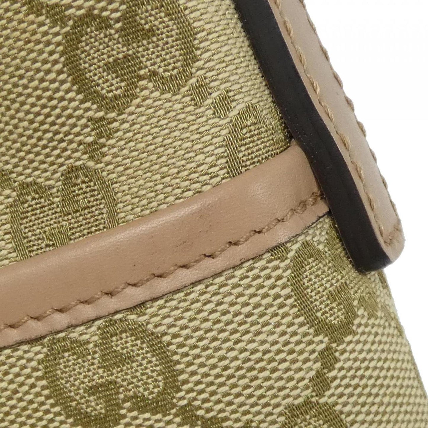 Gucci Gg Canvas Beige Pink Gg Canvas Shoulder Bag ( )