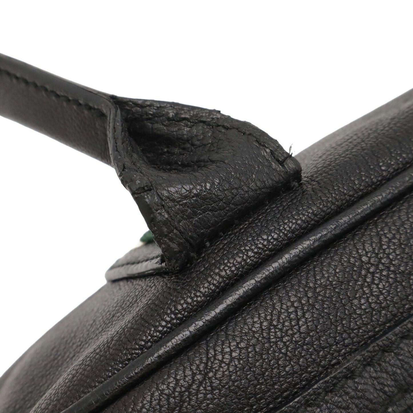 Gucci Black Leather Shoulder Bag ( )